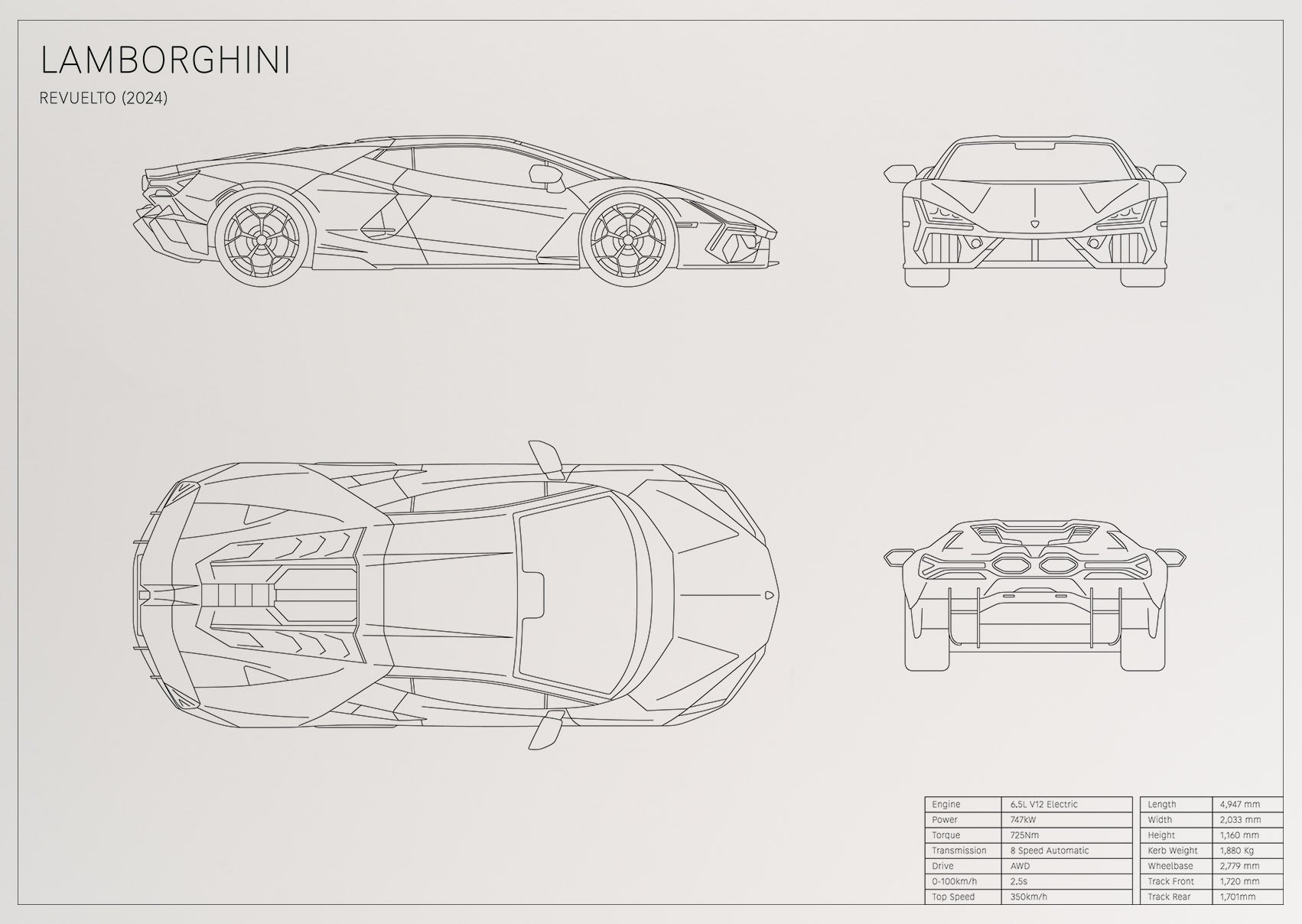 Lamborghini Revuelto (2024)