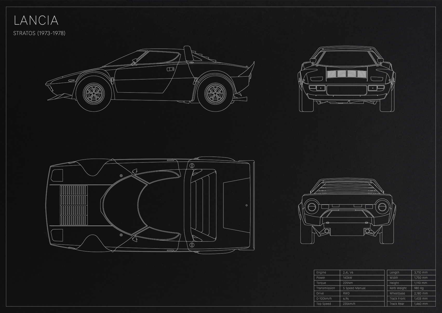 Lancia Stratos (1973 - 1978)