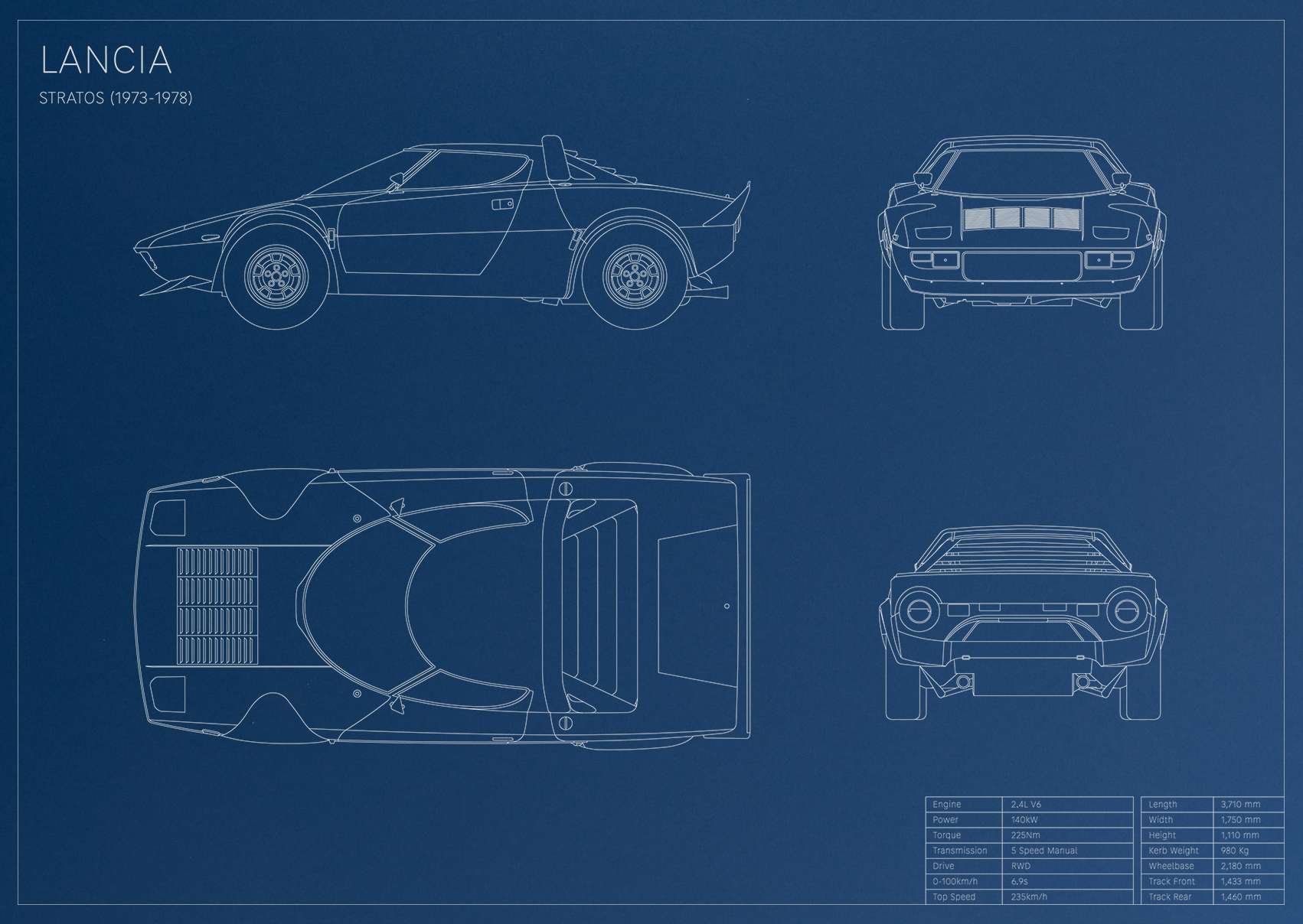 Lancia Stratos (1973 - 1978)