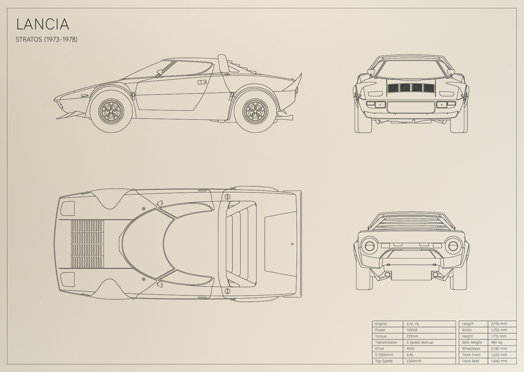Lancia Stratos (1973 - 1978)