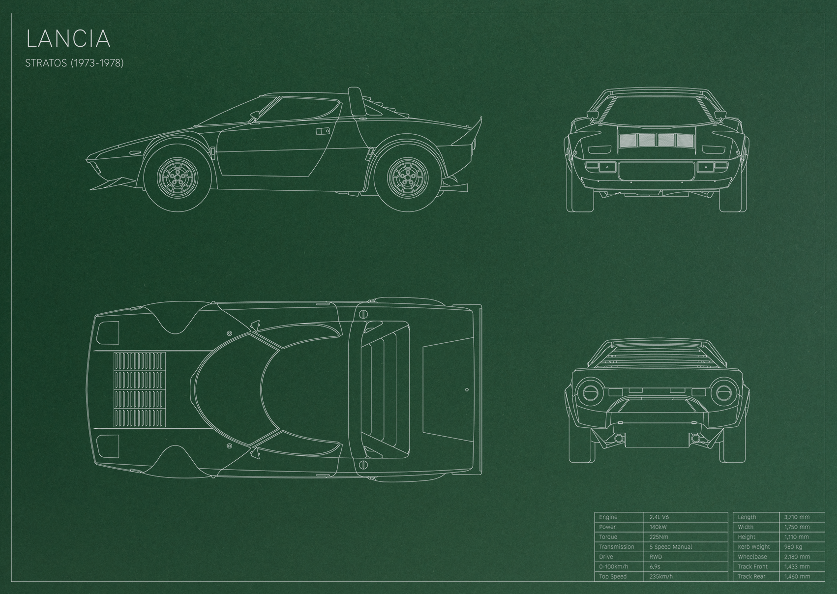 Lancia Stratos (1973 - 1978)