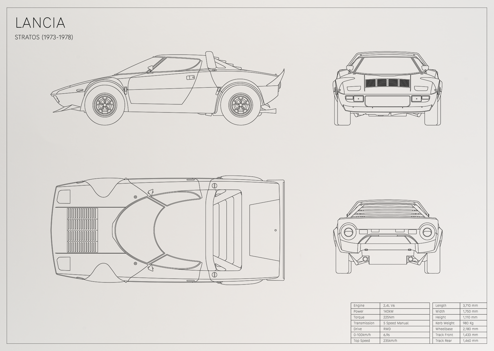 Lancia Stratos (1973 - 1978)