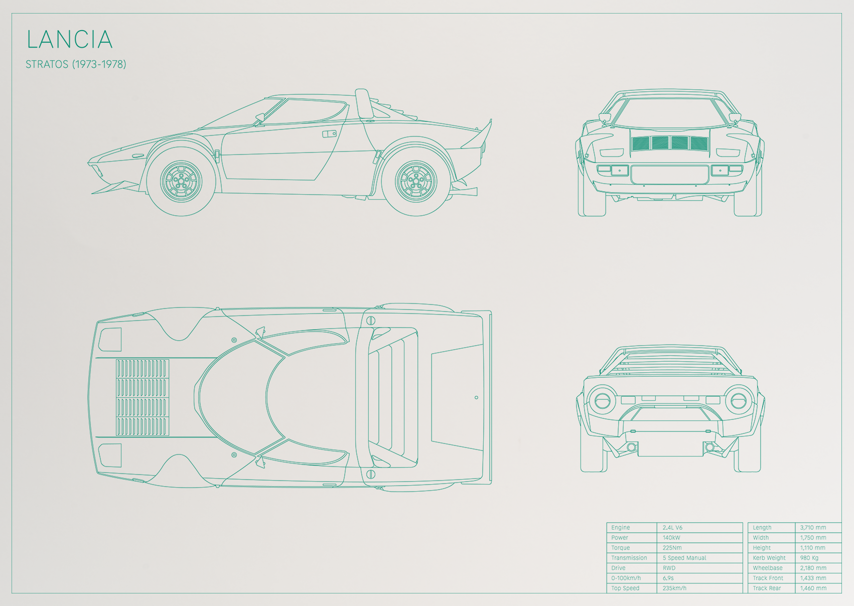 Lancia Stratos (1973 - 1978)