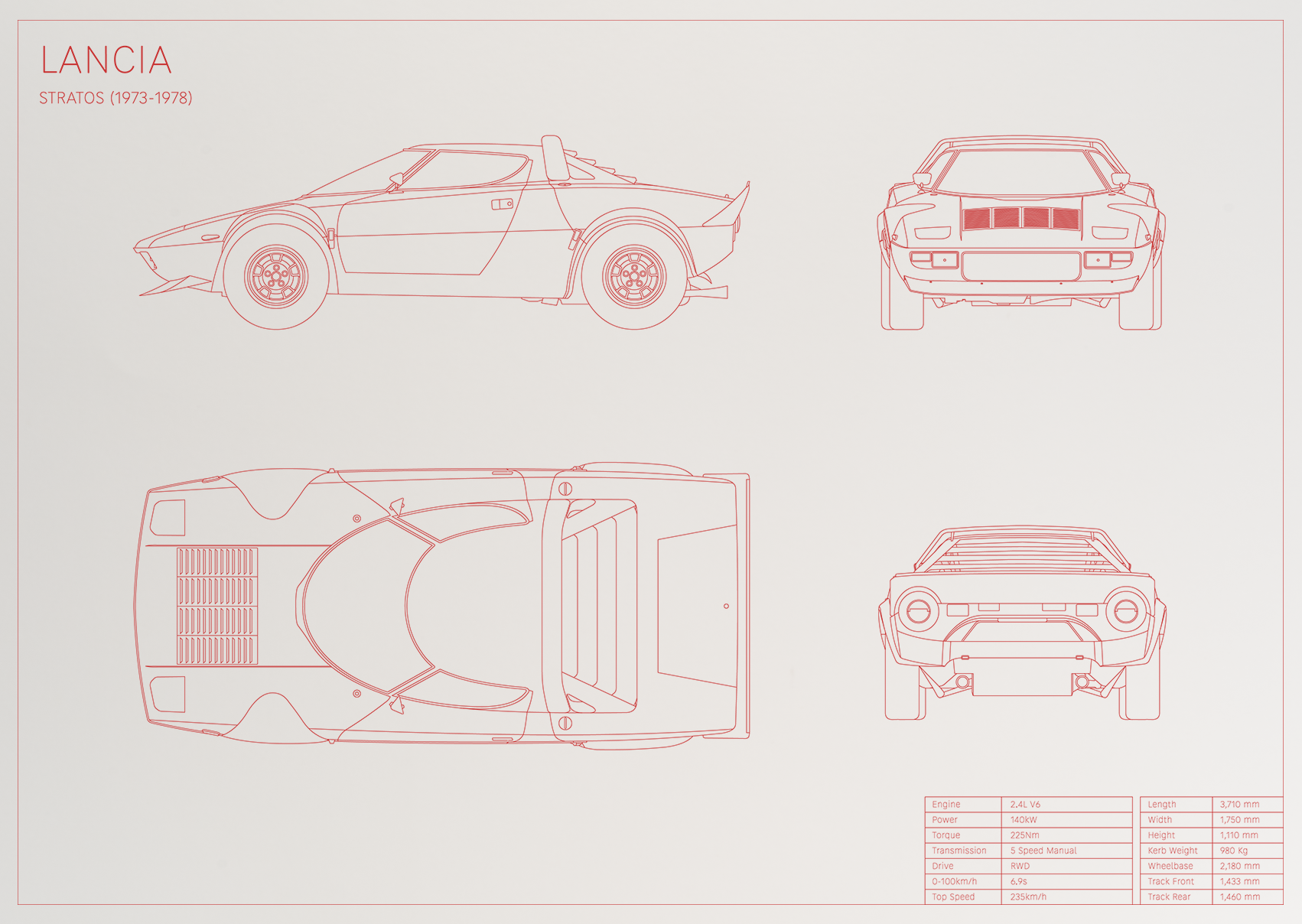 Lancia Stratos (1973 - 1978)