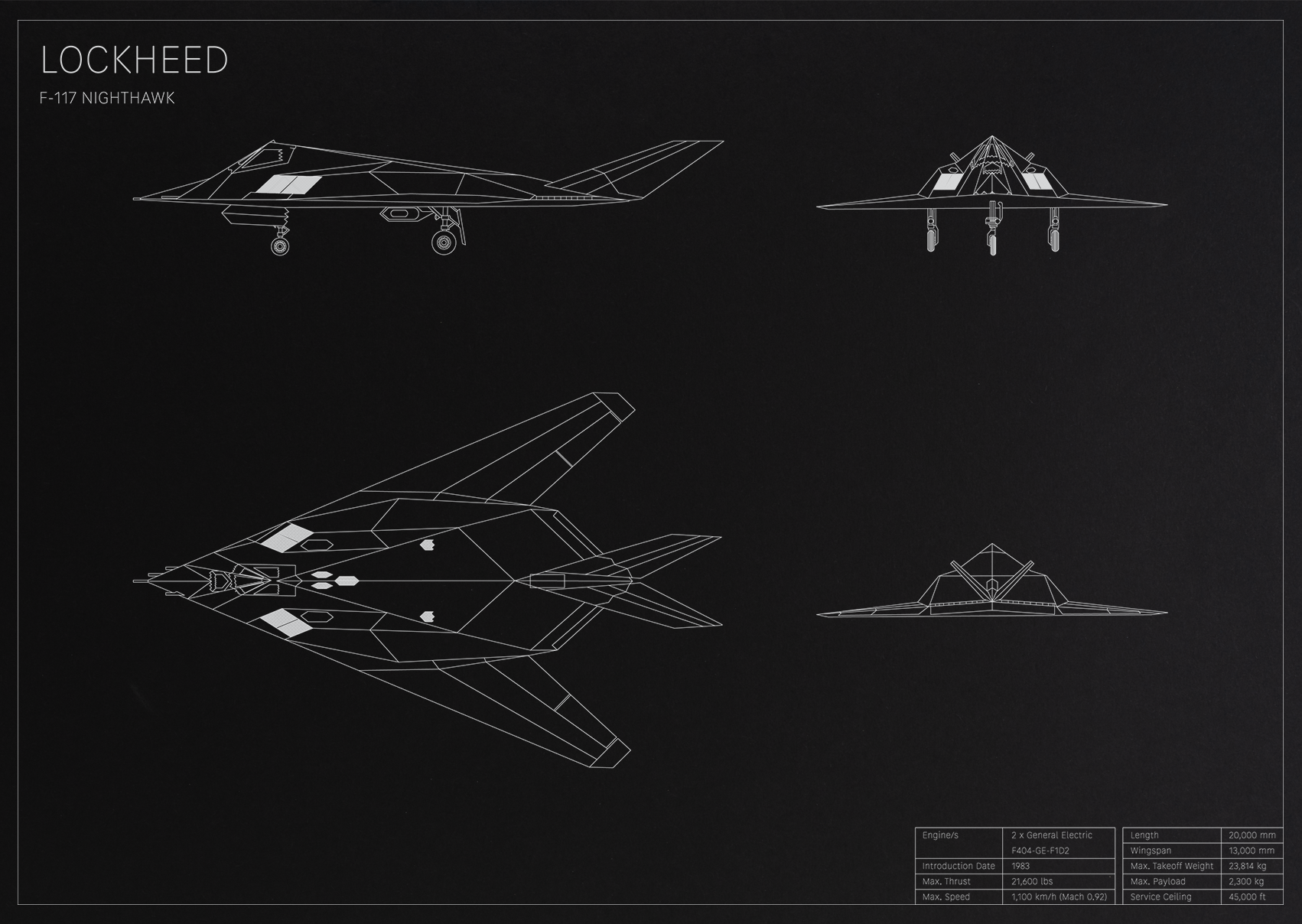 Lockheed F-117 Nighthawk