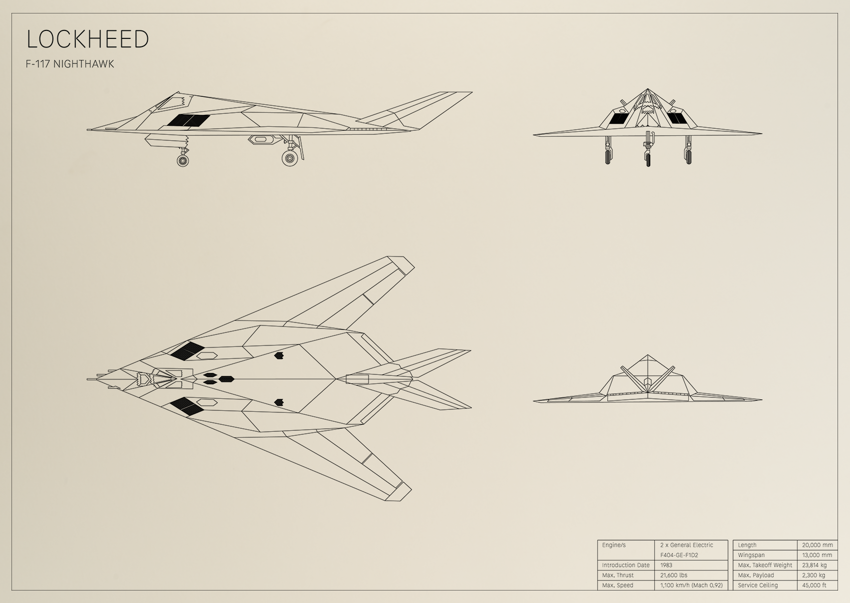 Lockheed F-117 Nighthawk