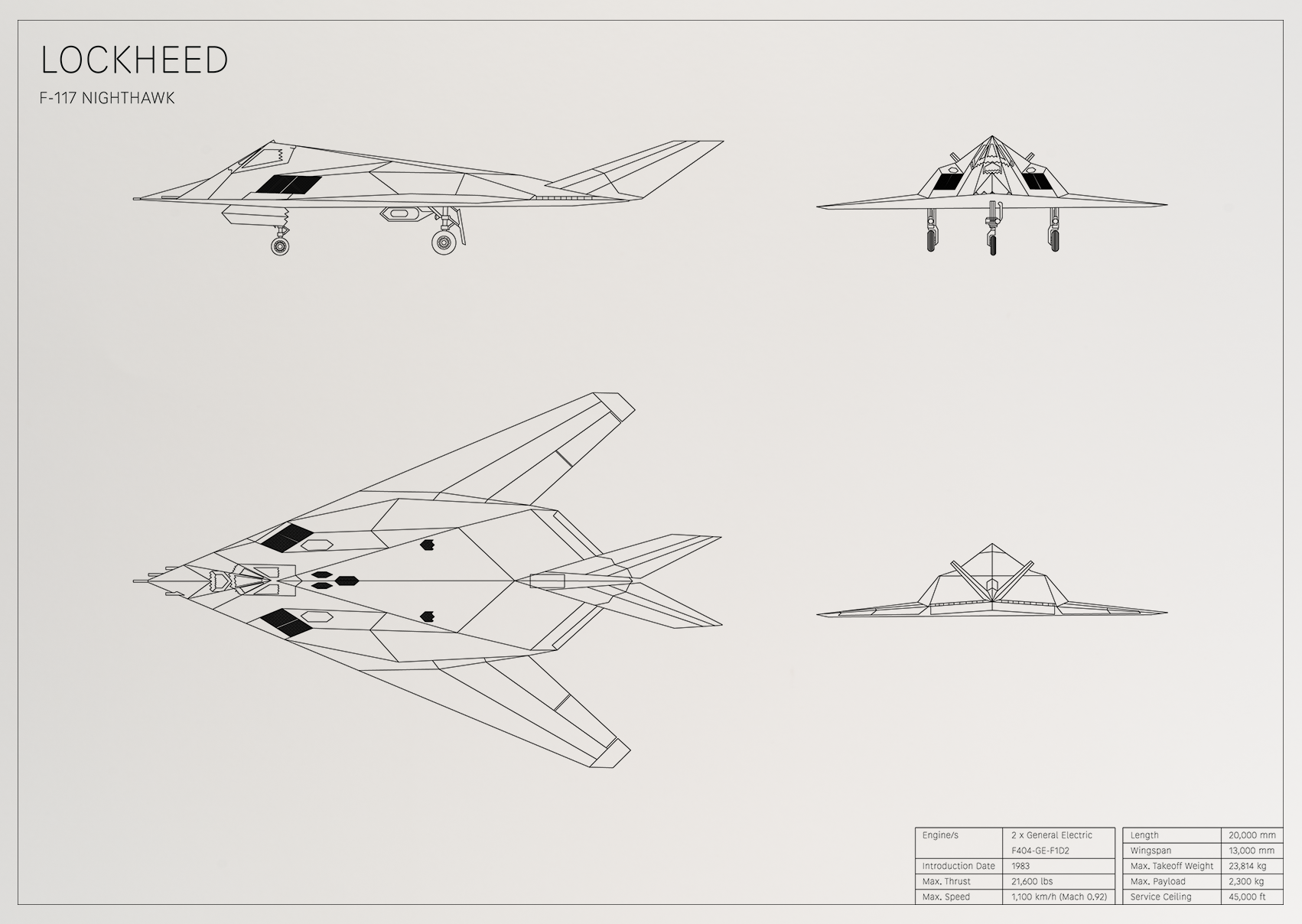 Lockheed F-117 Nighthawk