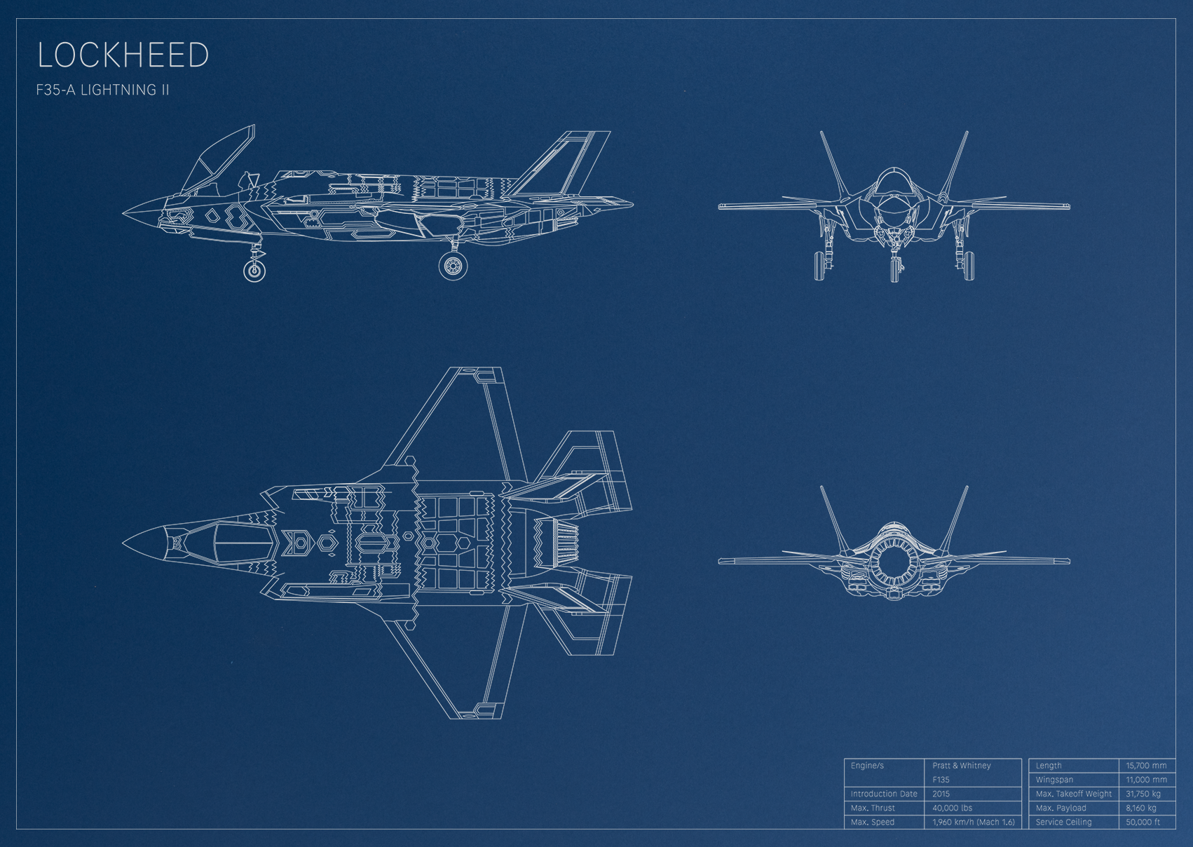 Lockheed F35-A Lightning II