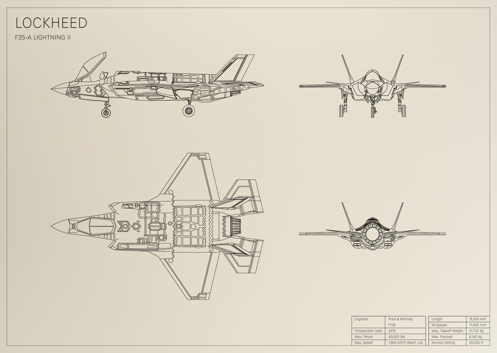Lockheed F35-A Lightning II