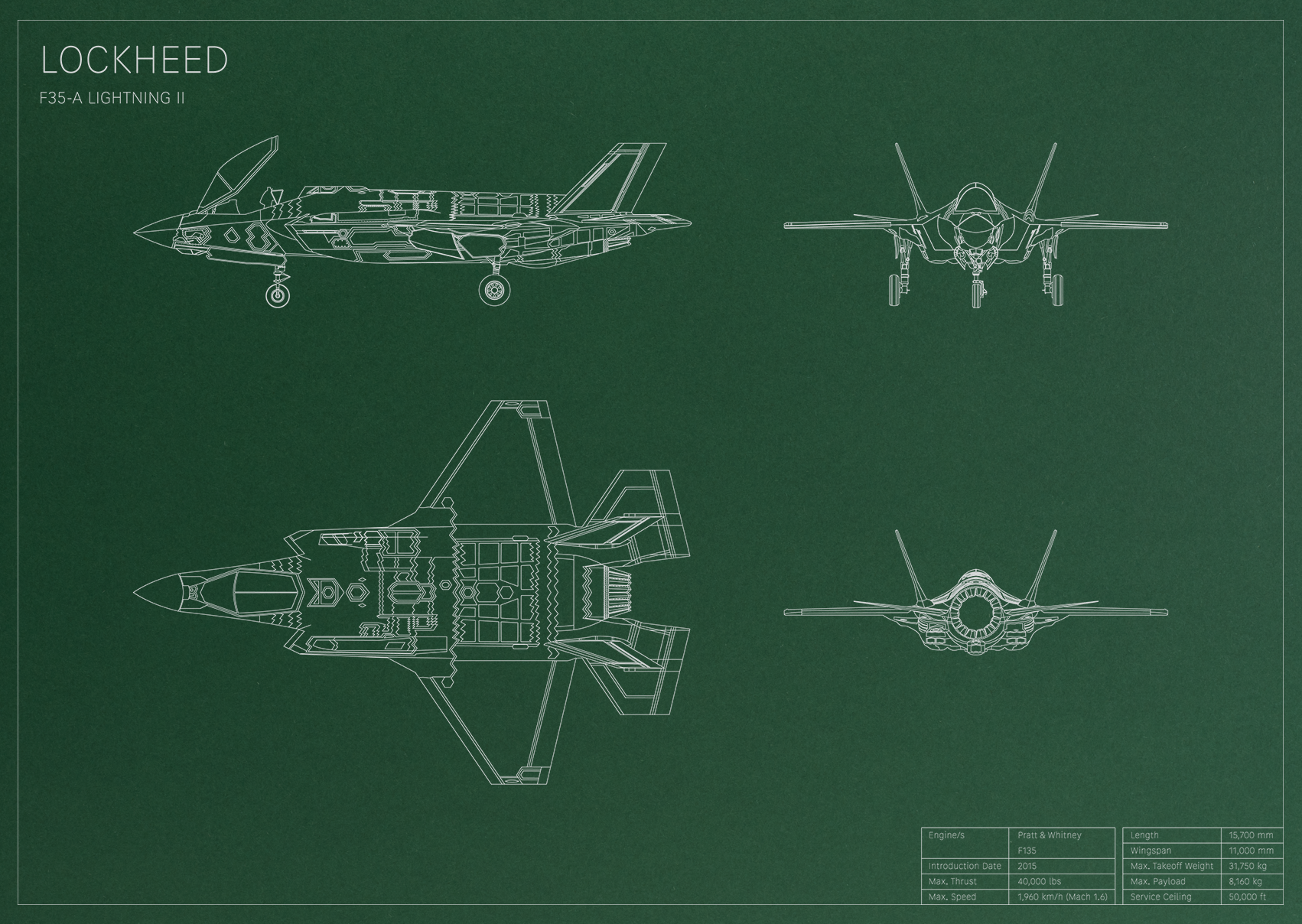 Lockheed F35-A Lightning II