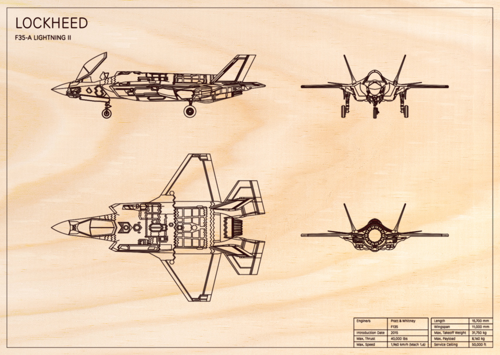 Lockheed F35-A Lightning II