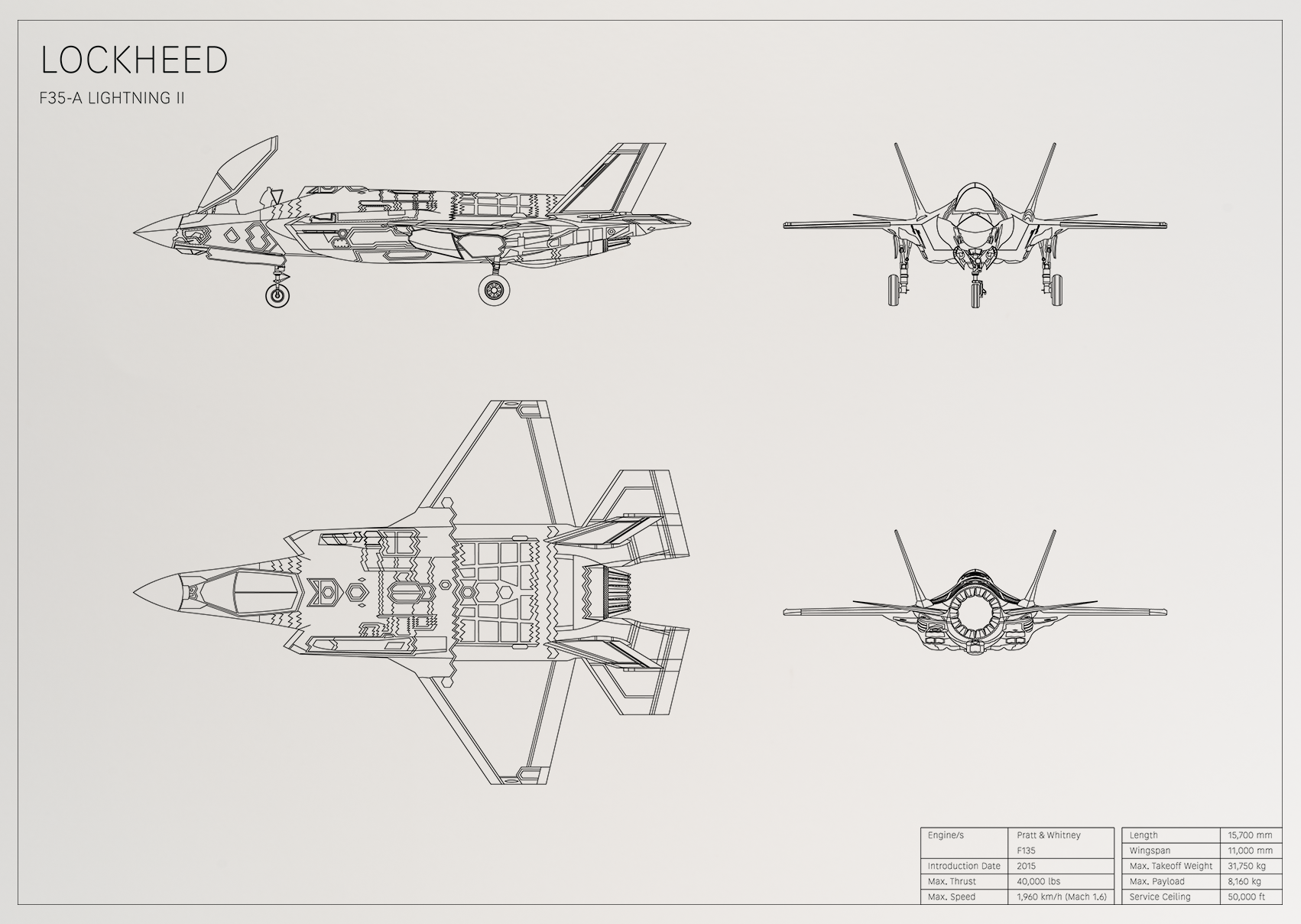 Lockheed F35-A Lightning II