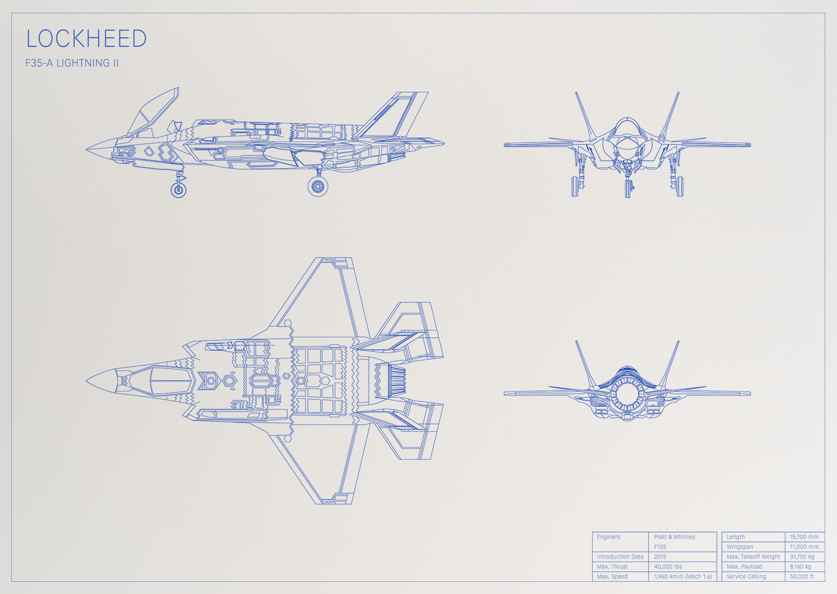 Lockheed F35-A Lightning II