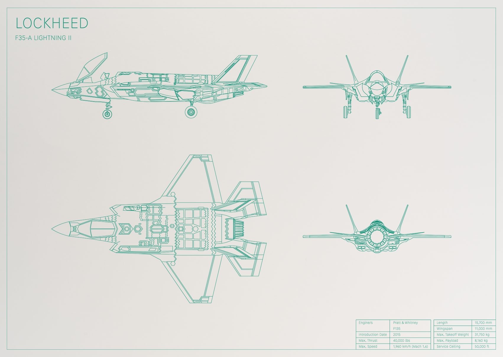 Lockheed F35-A Lightning II