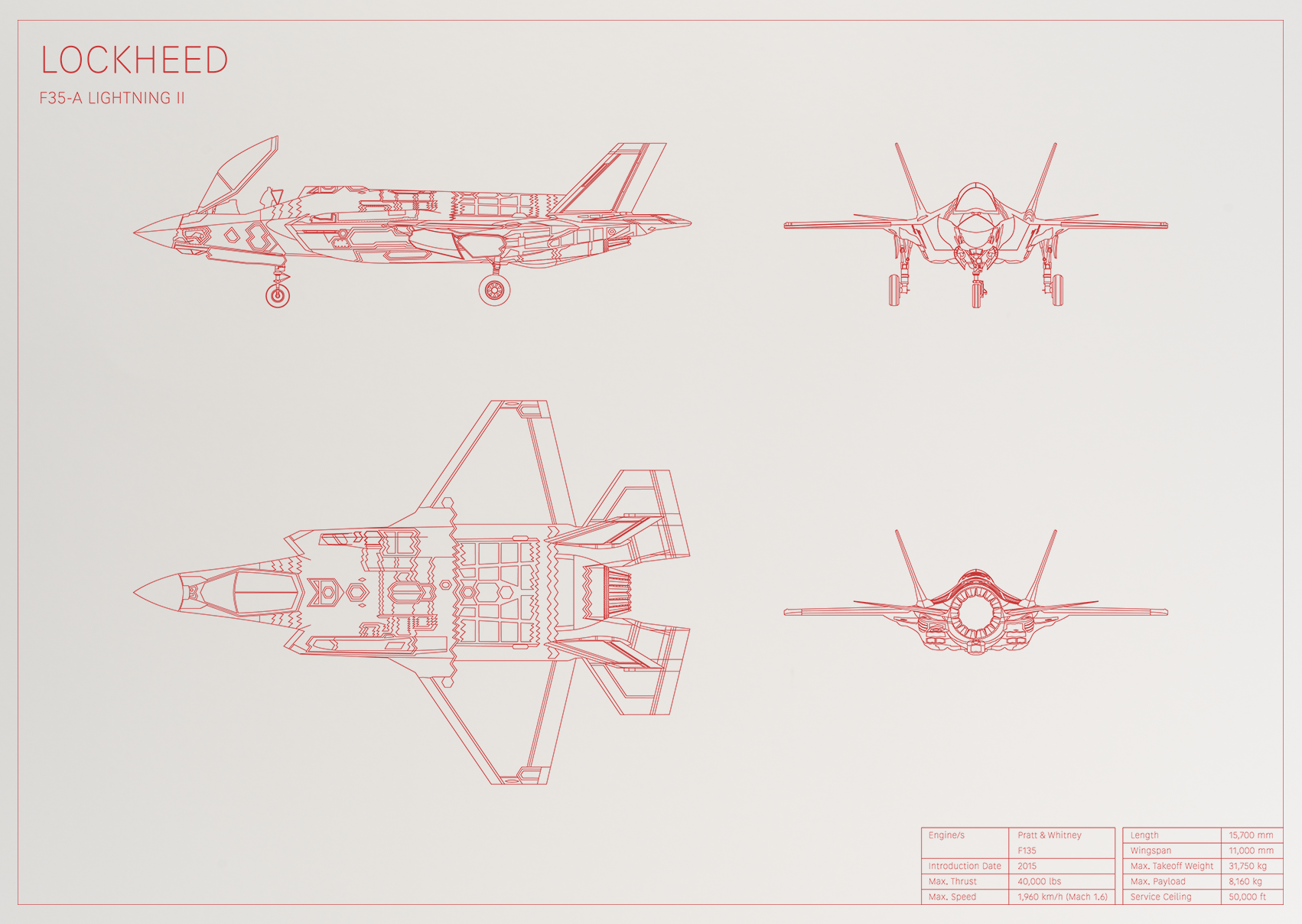 Lockheed F35-A Lightning II