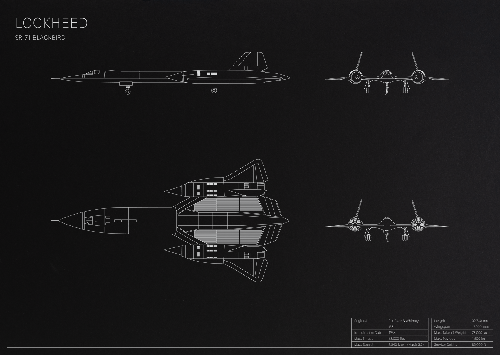 Lockheed SR-71 Blackbird