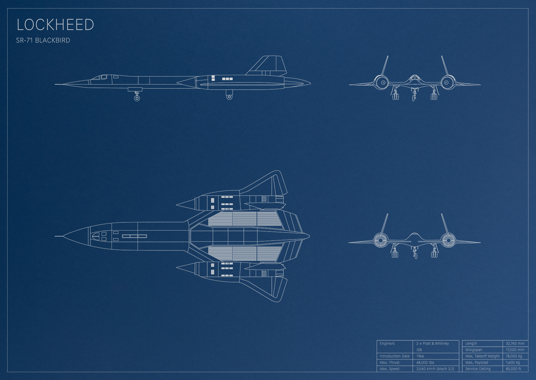 Lockheed SR-71 Blackbird