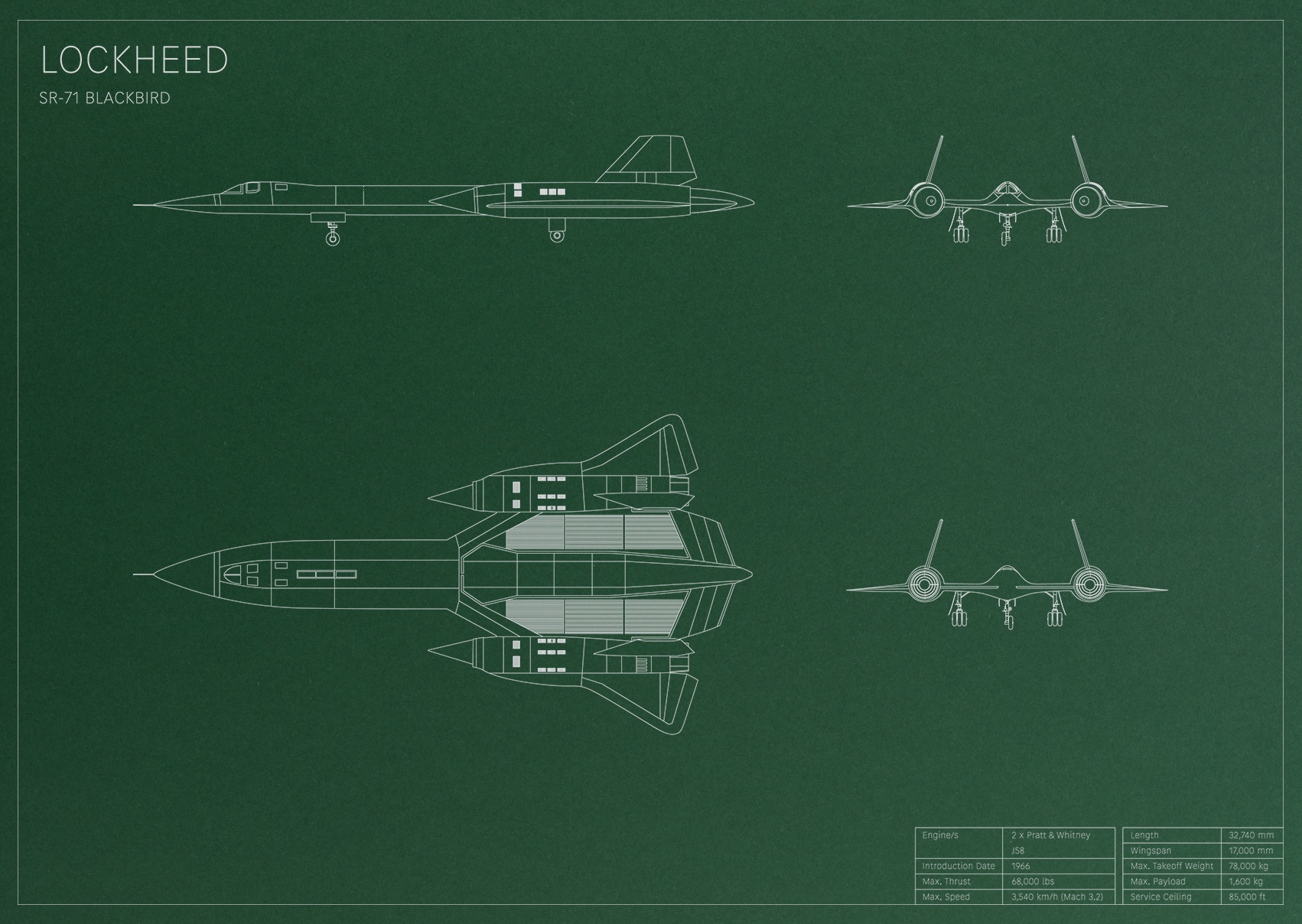 Lockheed SR-71 Blackbird