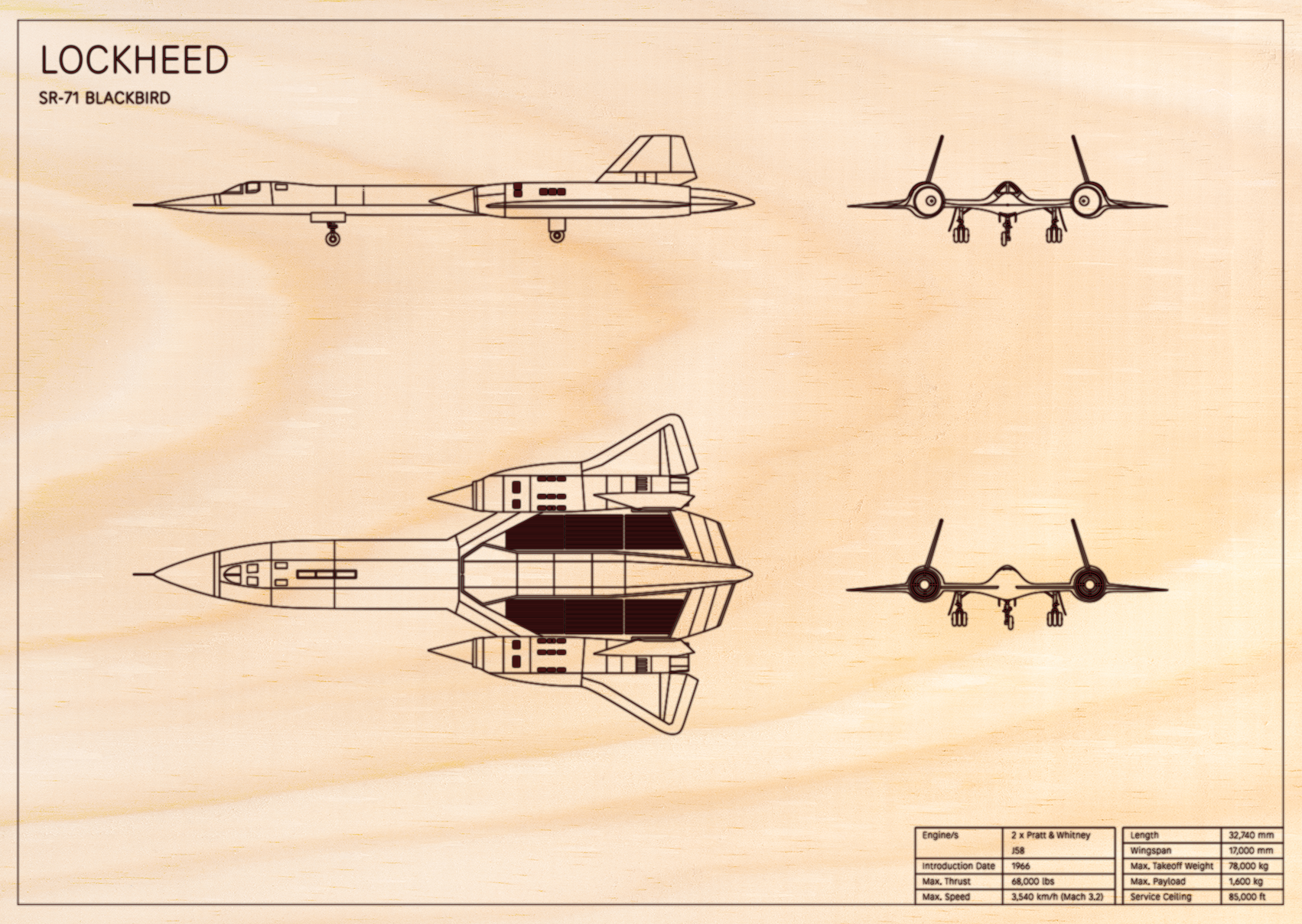 Lockheed SR-71 Blackbird