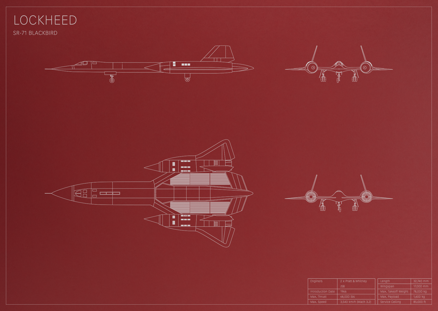 Lockheed SR-71 Blackbird