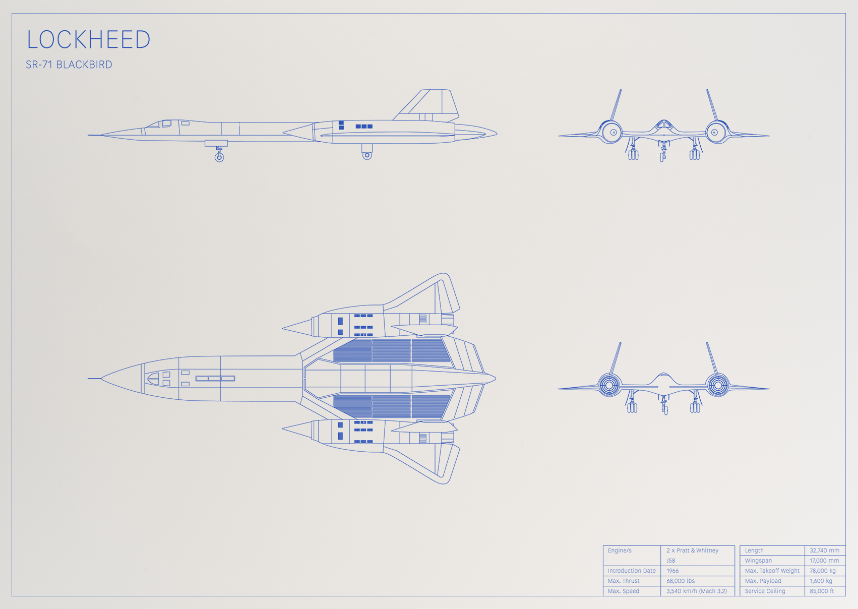 Lockheed SR-71 Blackbird
