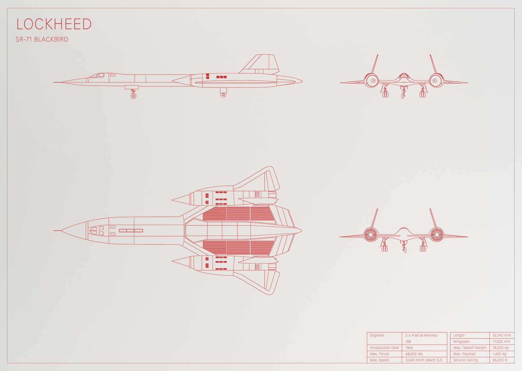 Lockheed SR-71 Blackbird
