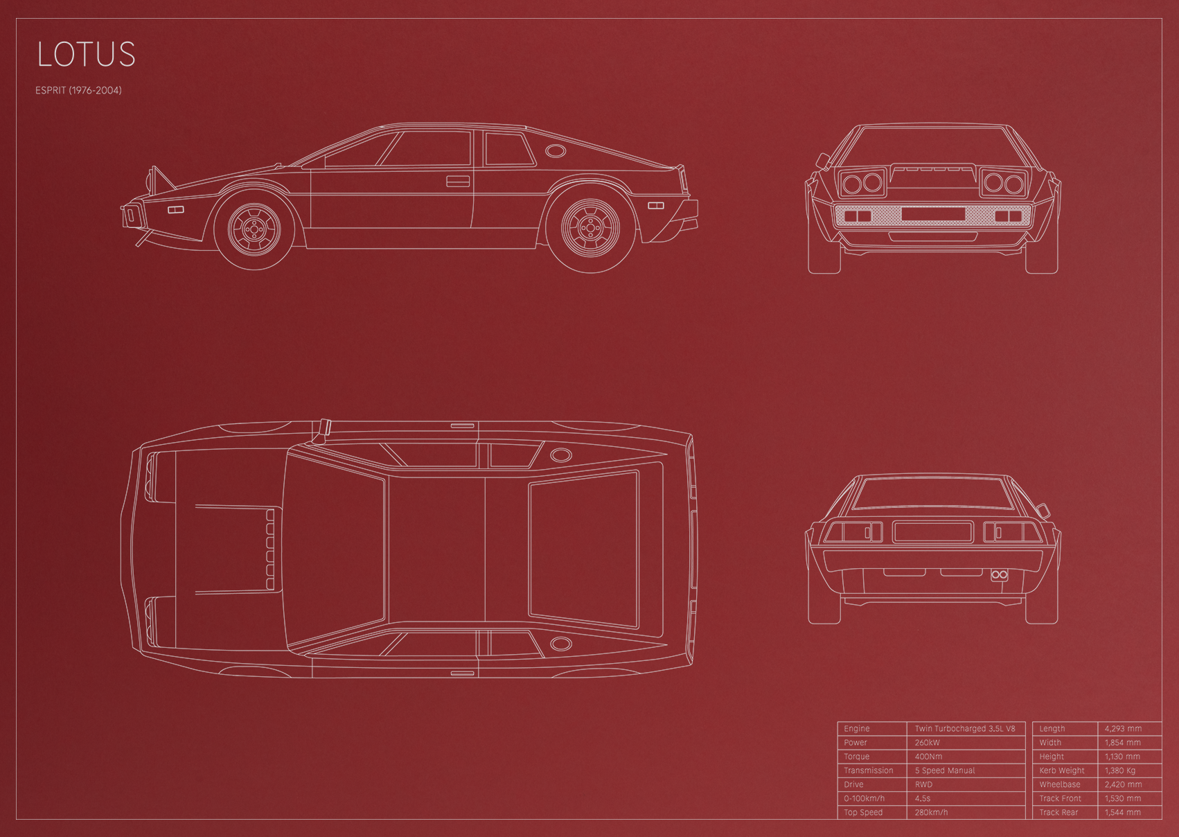 Lotus Esprit (1976 - 2004)