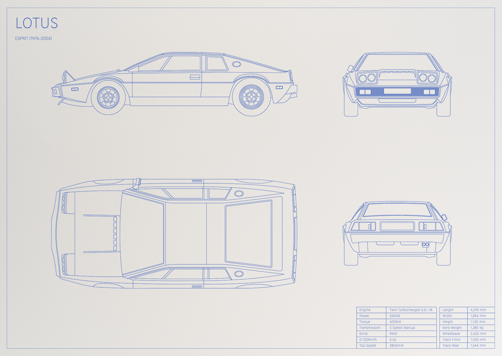 Lotus Esprit (1976 - 2004)