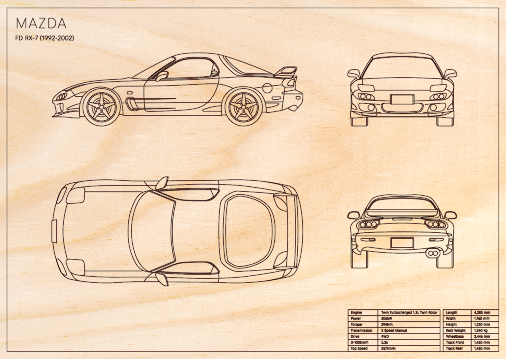 Mazda FD RX-7 (1992 - 2002)