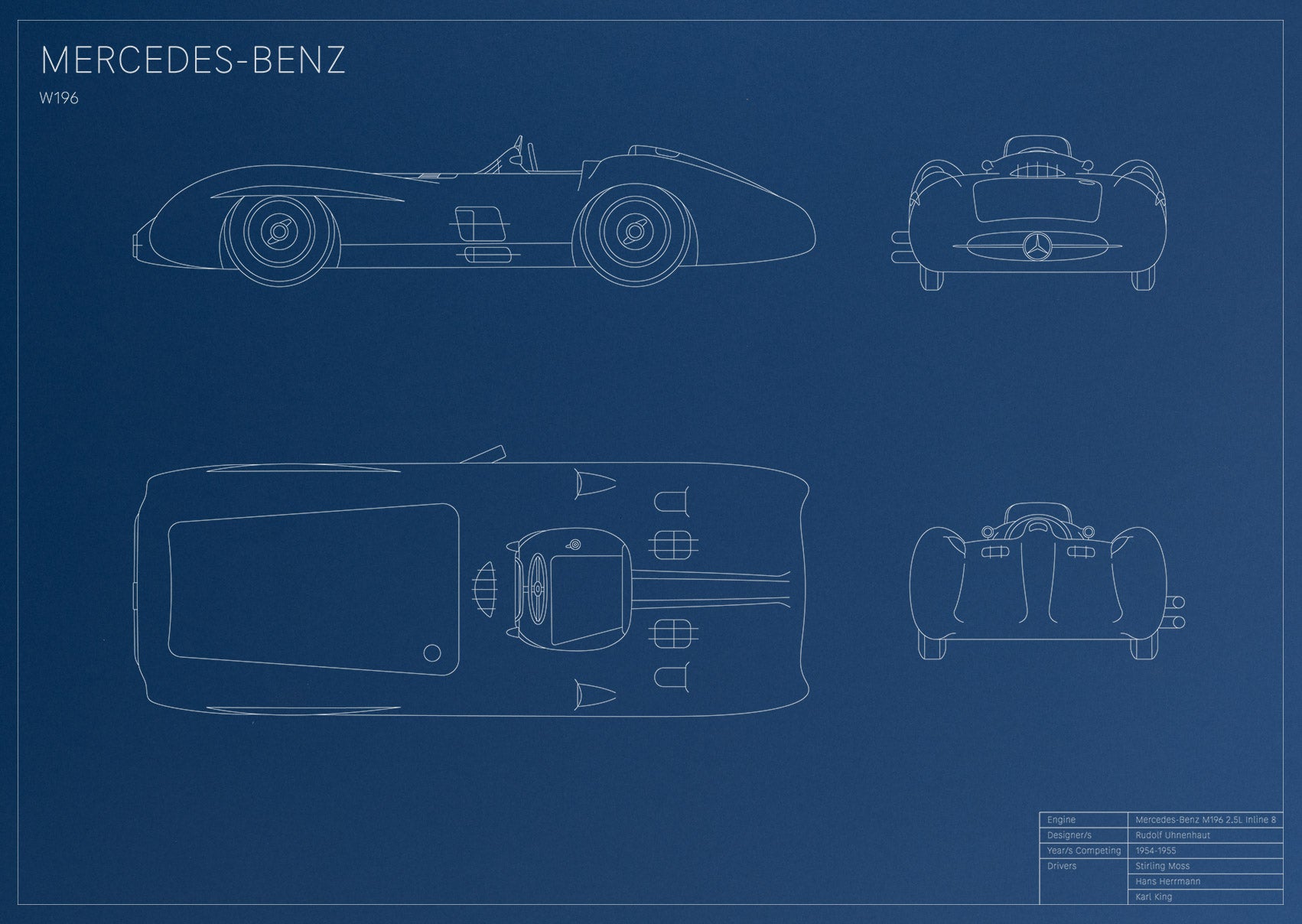 Mercedes-Benz Silver Arrow W196