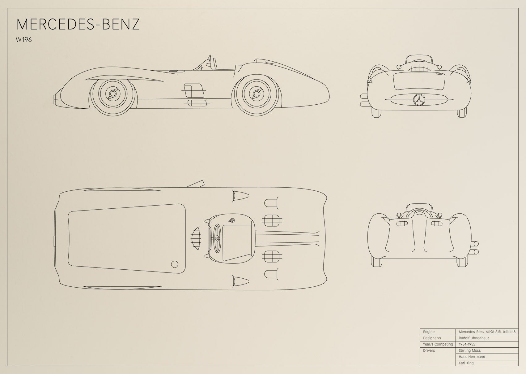 Mercedes-Benz Silver Arrow W196