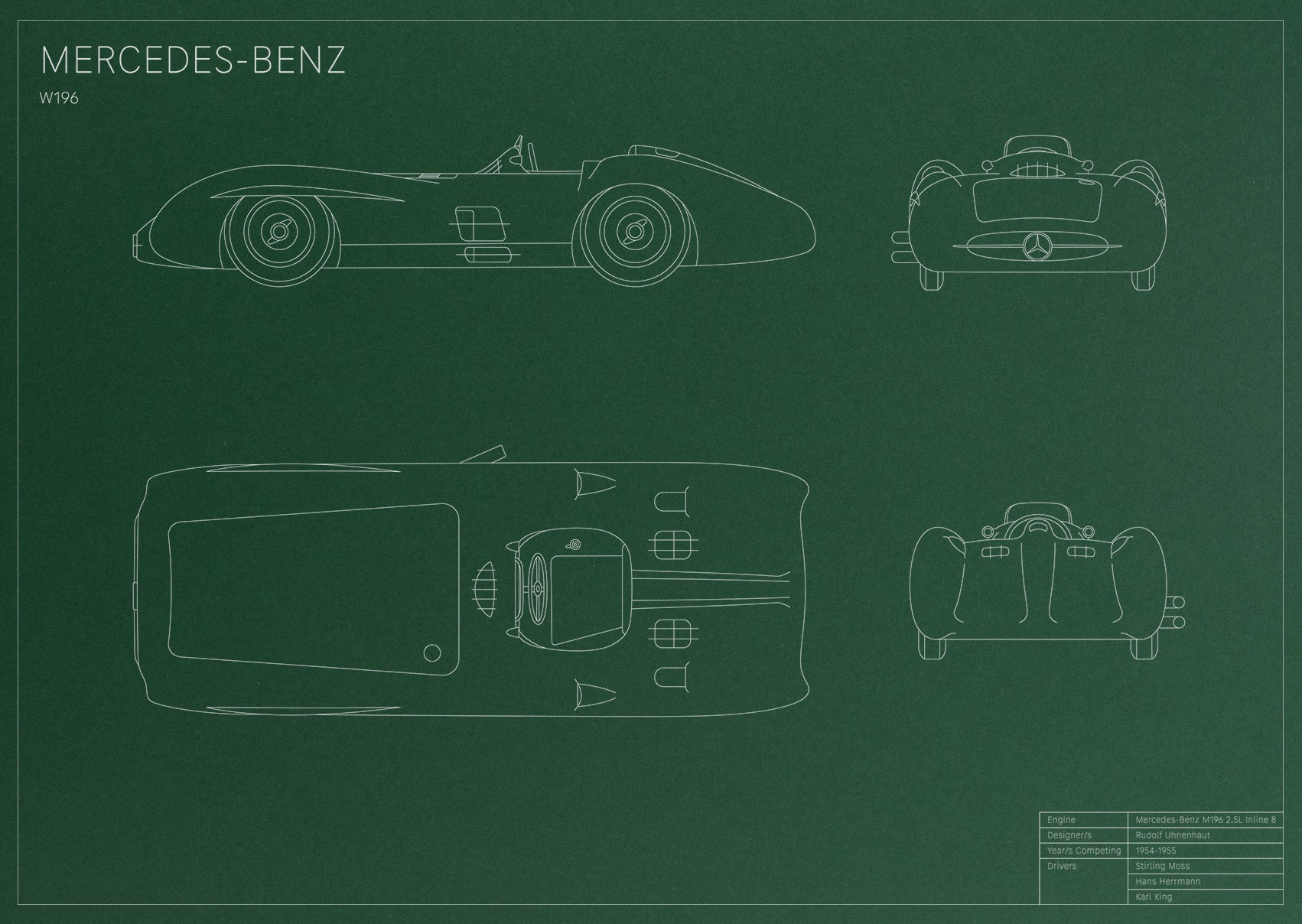 Mercedes-Benz Silver Arrow W196