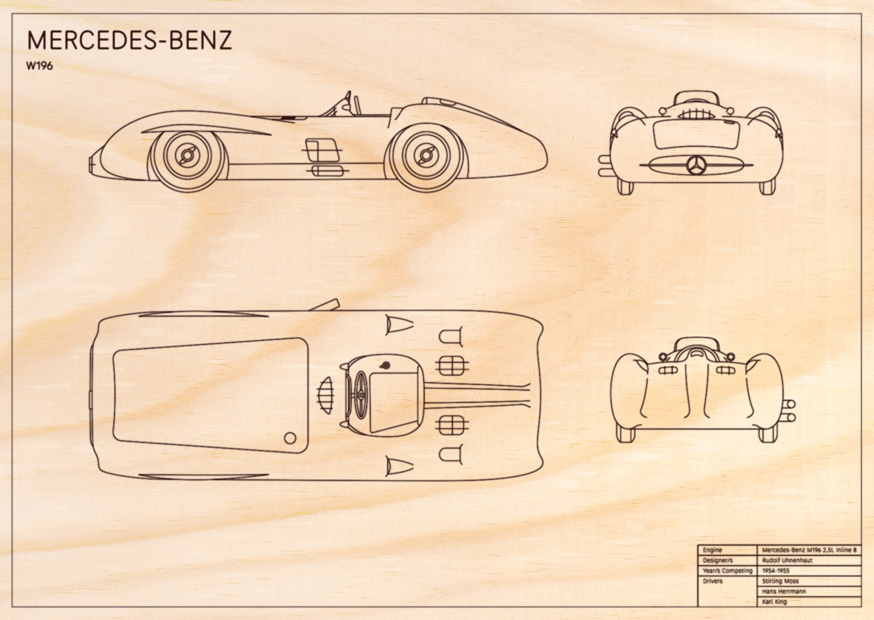 Mercedes-Benz Silver Arrow W196