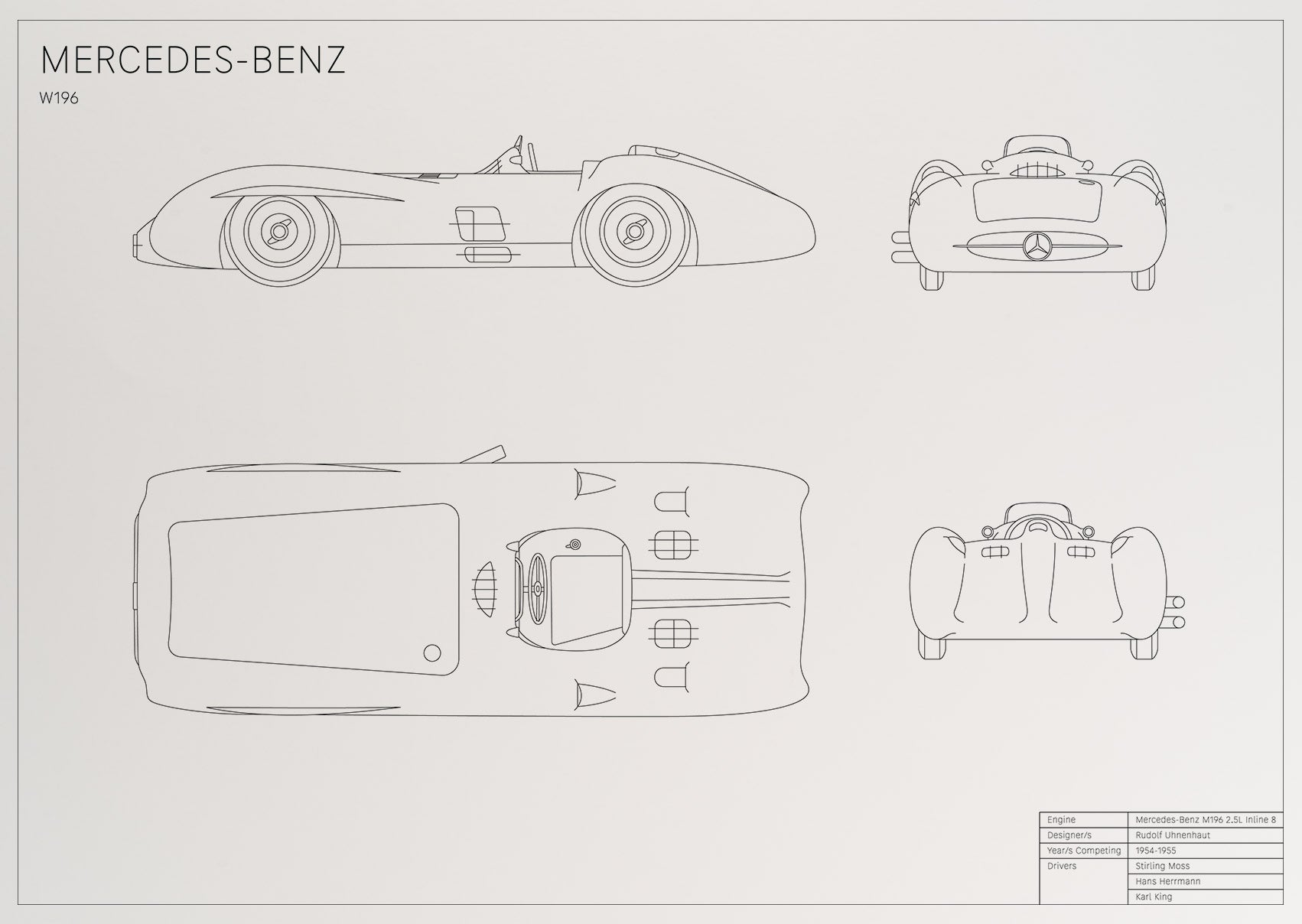 Mercedes-Benz Silver Arrow W196