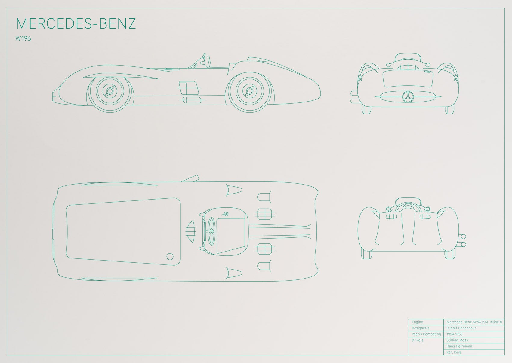 Mercedes-Benz Silver Arrow W196