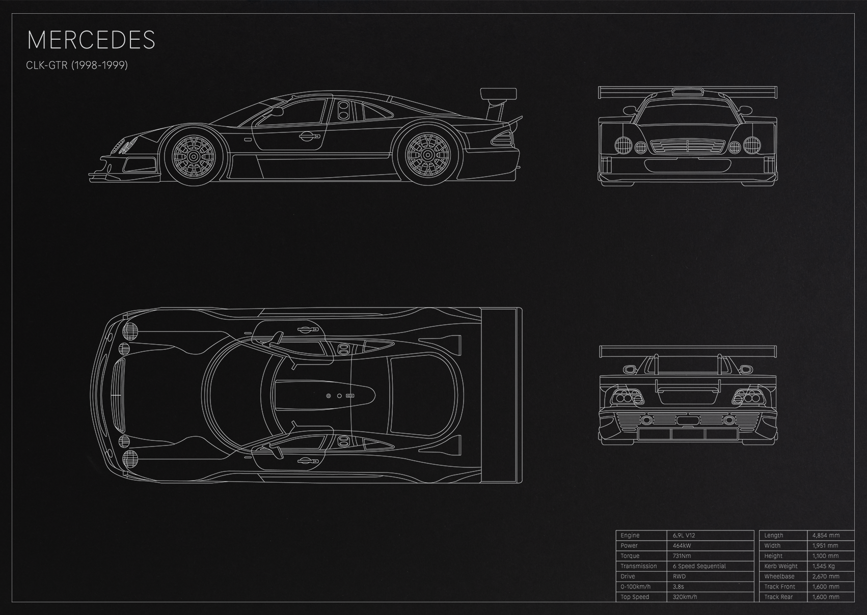 Mercedes CLK-GTR (1998 - 1999)
