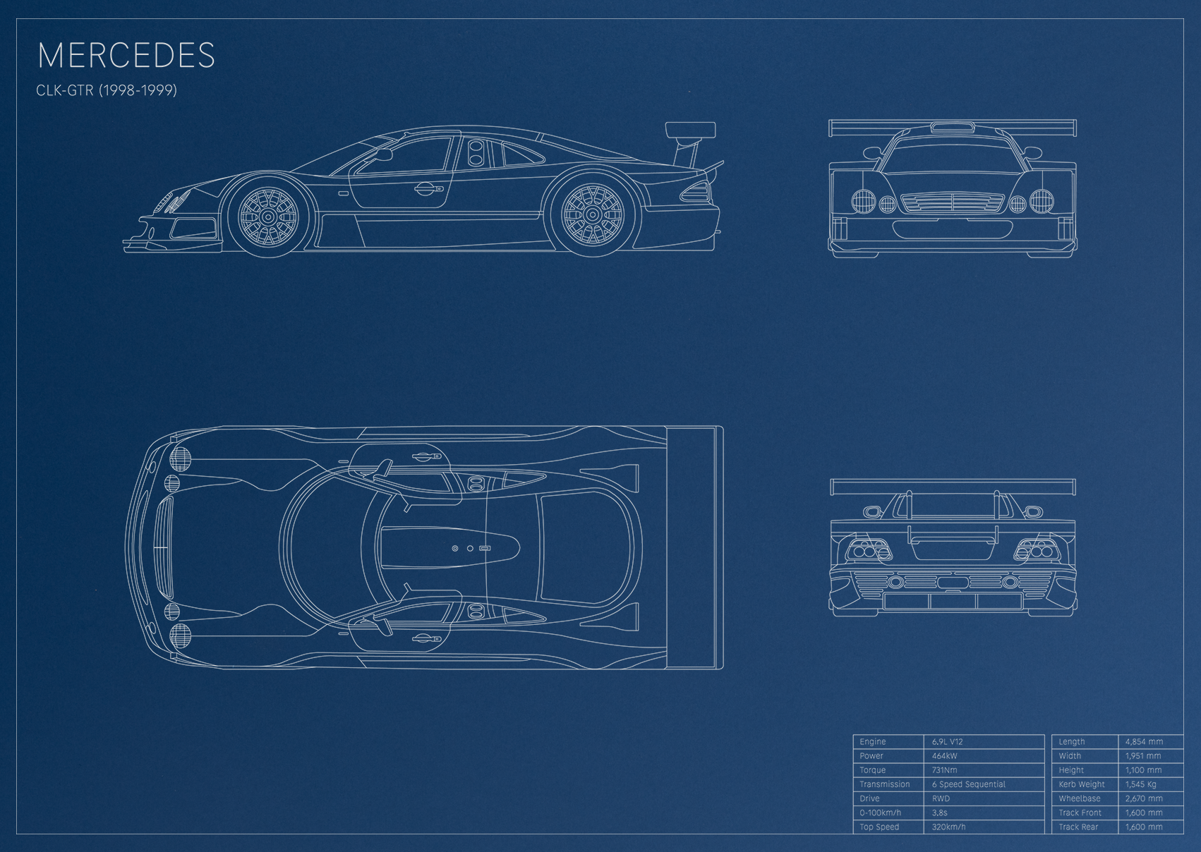 Mercedes CLK-GTR (1998 - 1999)