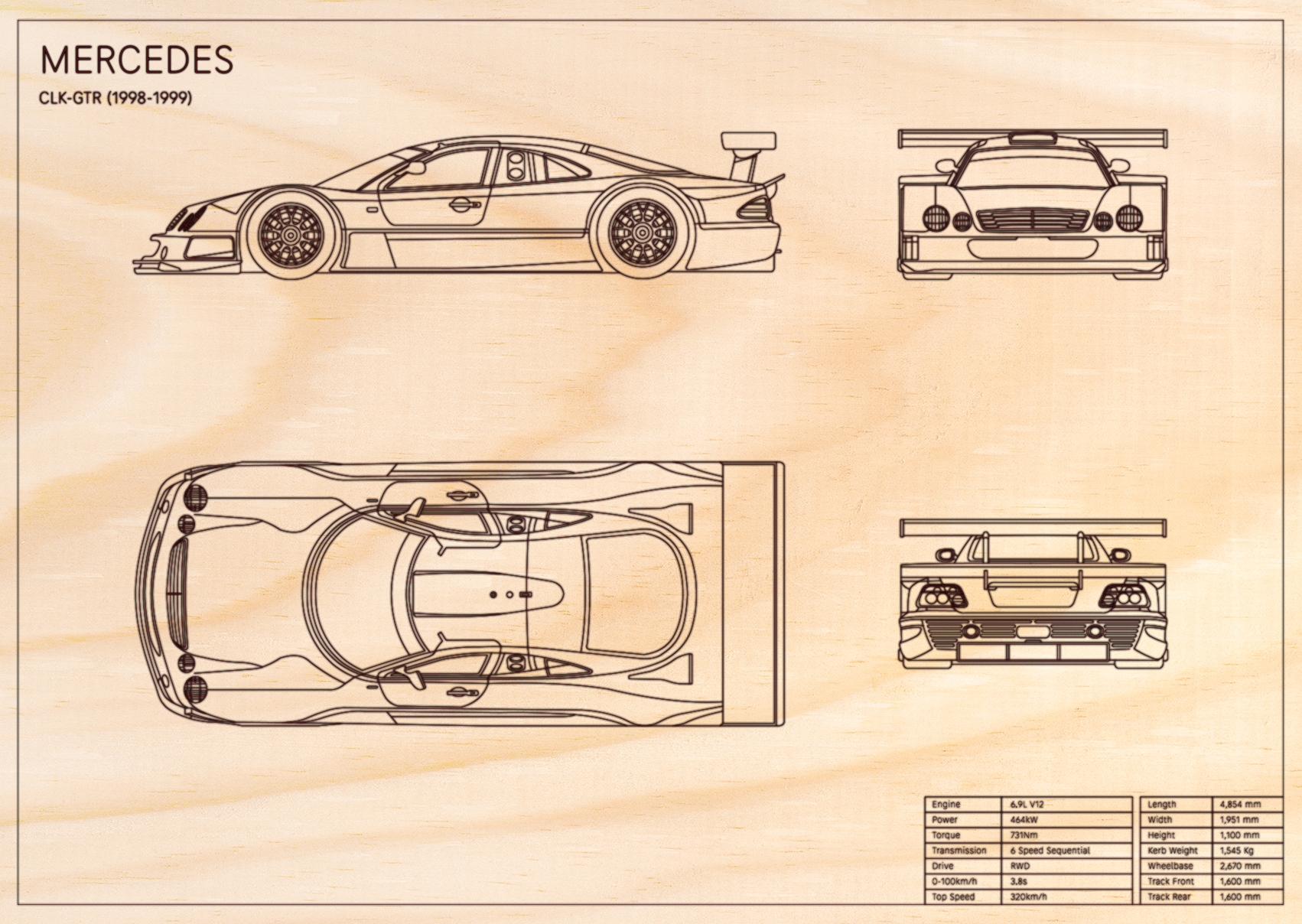 Mercedes CLK-GTR (1998 - 1999)