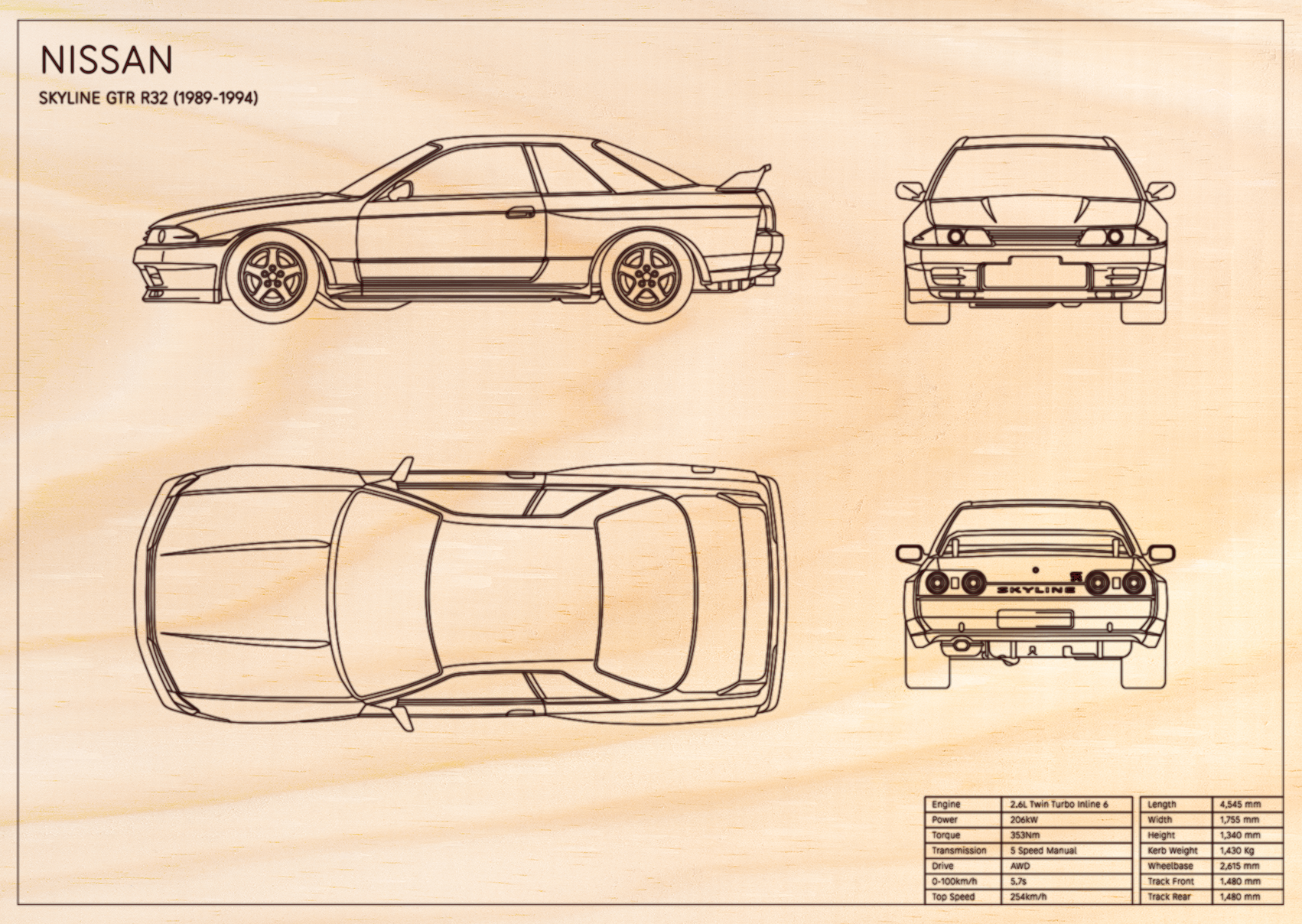 Nissan Skyline GTR R32 (1989 - 1994)