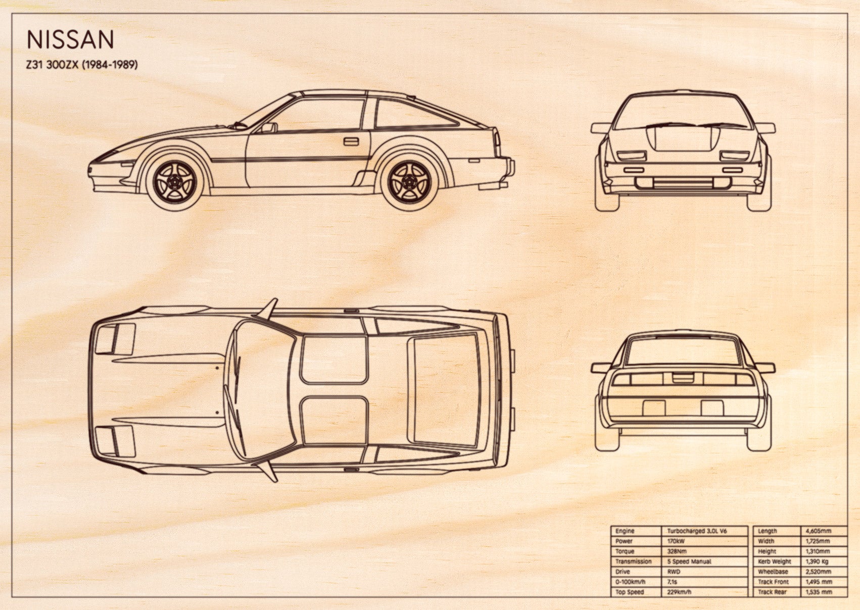 Nissan Z31 300ZX (1984 - 1989)