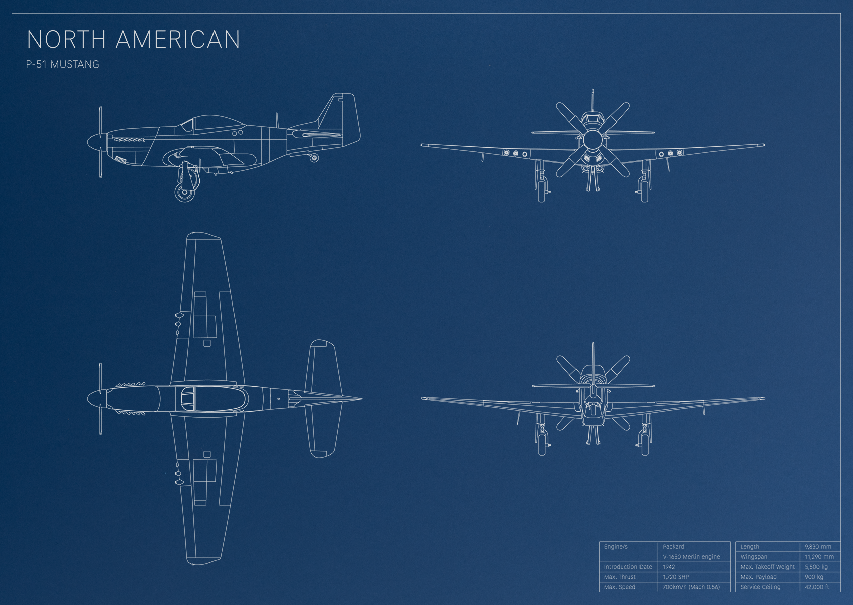 North American P-51 Mustang