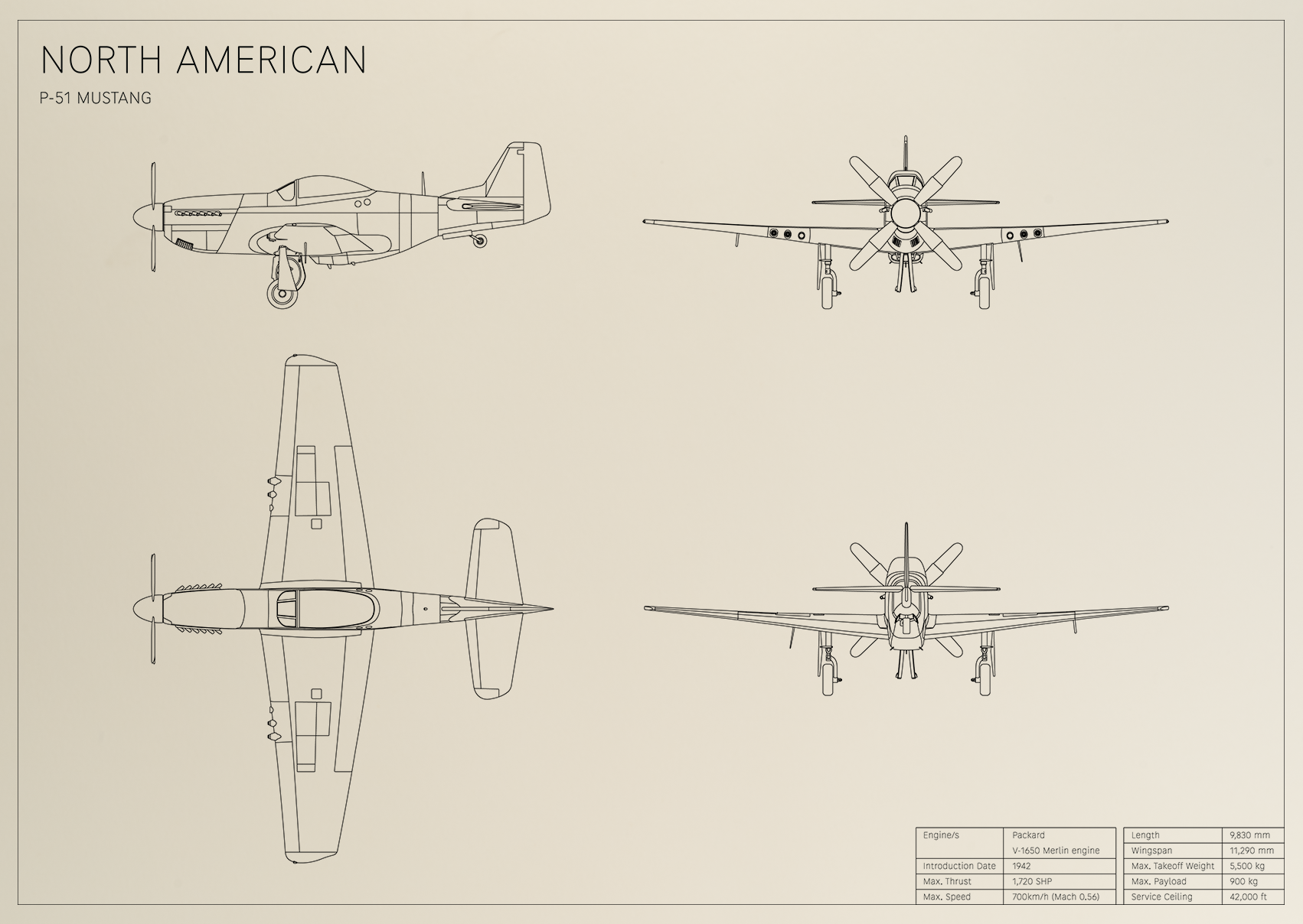 North American P-51 Mustang