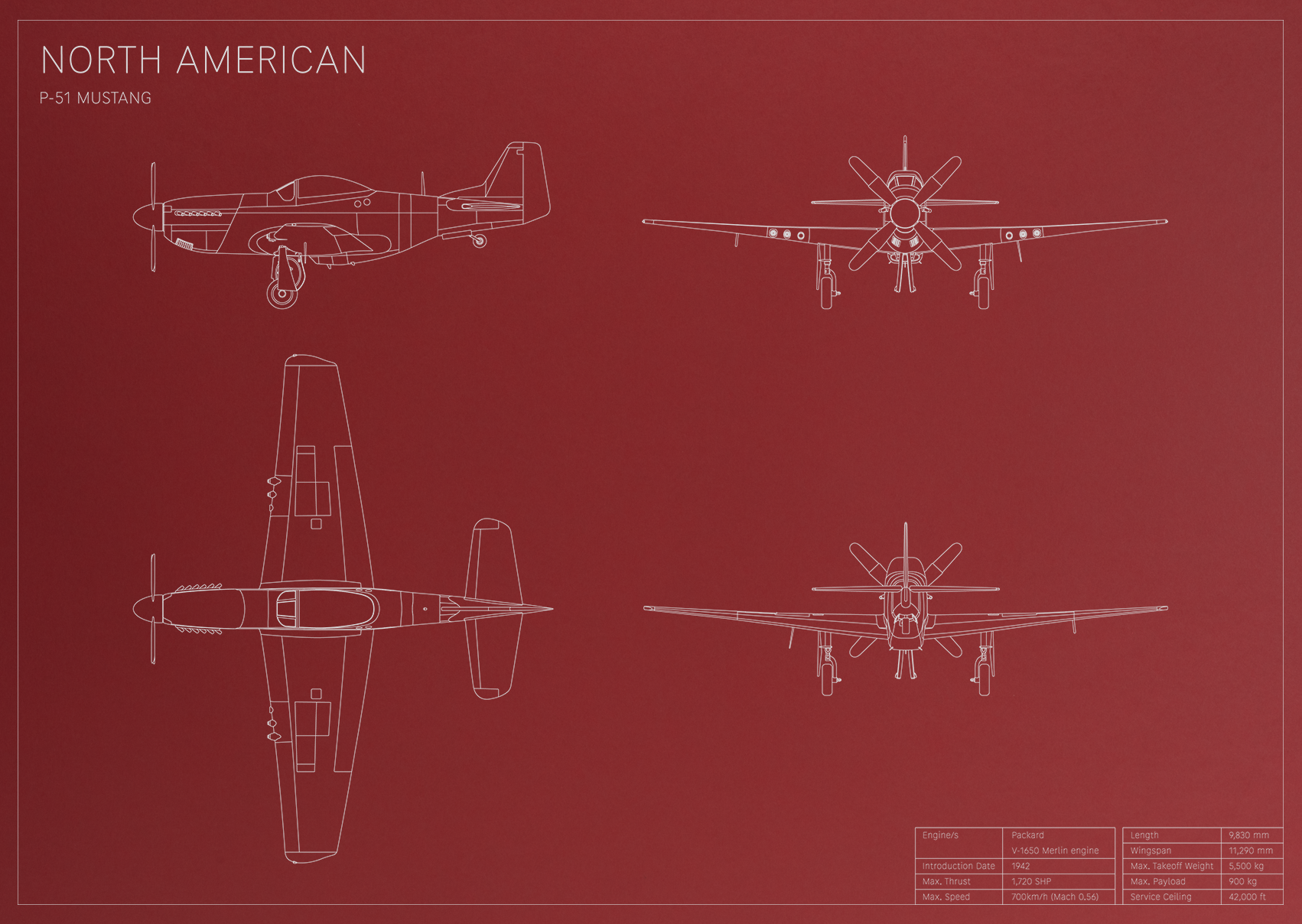 North American P-51 Mustang