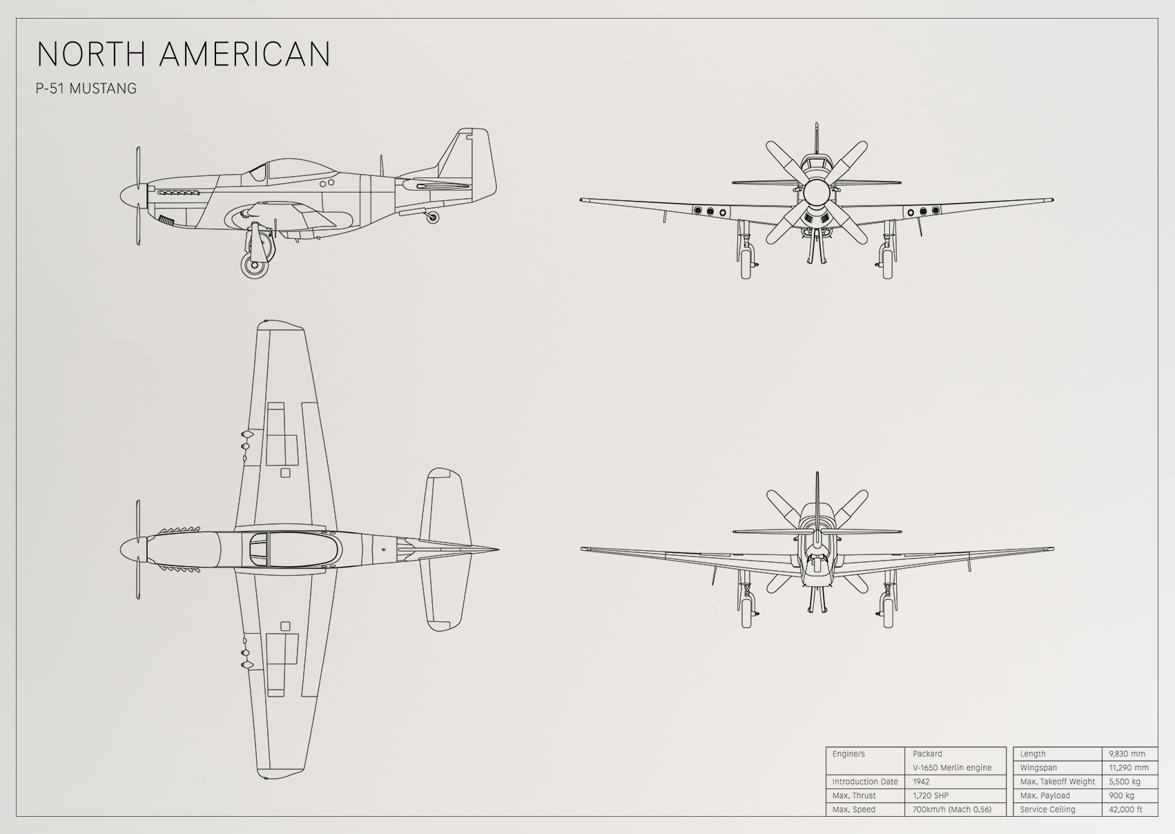 North American P-51 Mustang