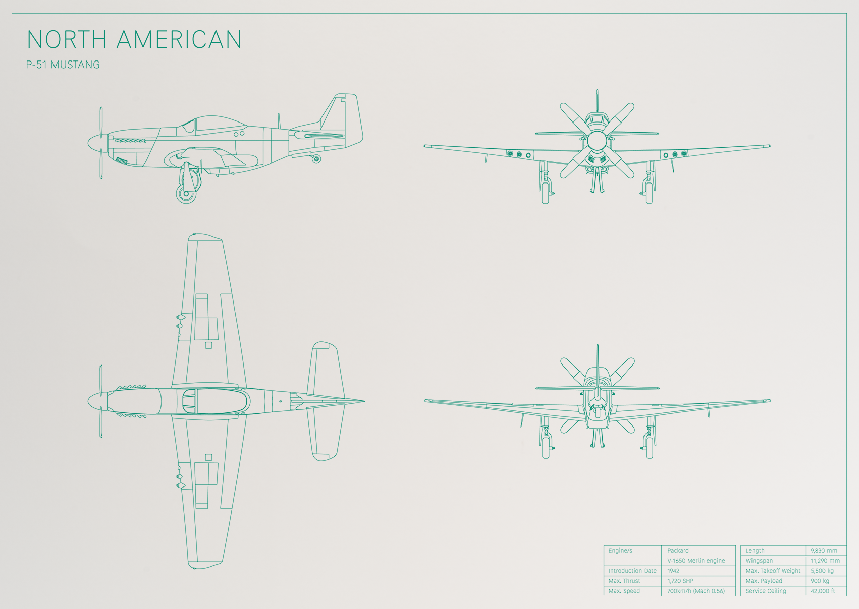 North American P-51 Mustang