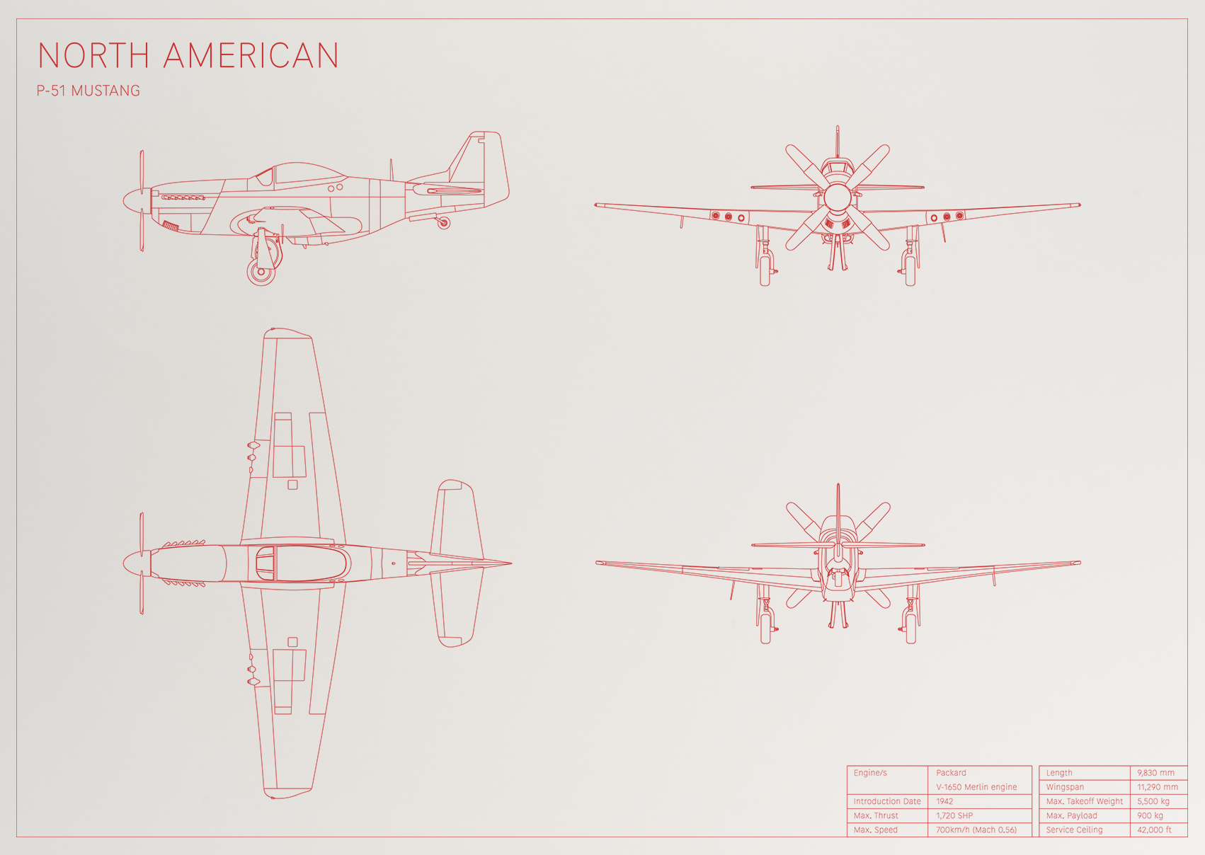 North American P-51 Mustang