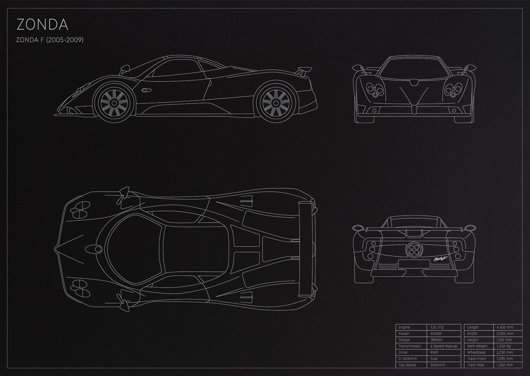 Pagani Zonda F (2005 - 2009)