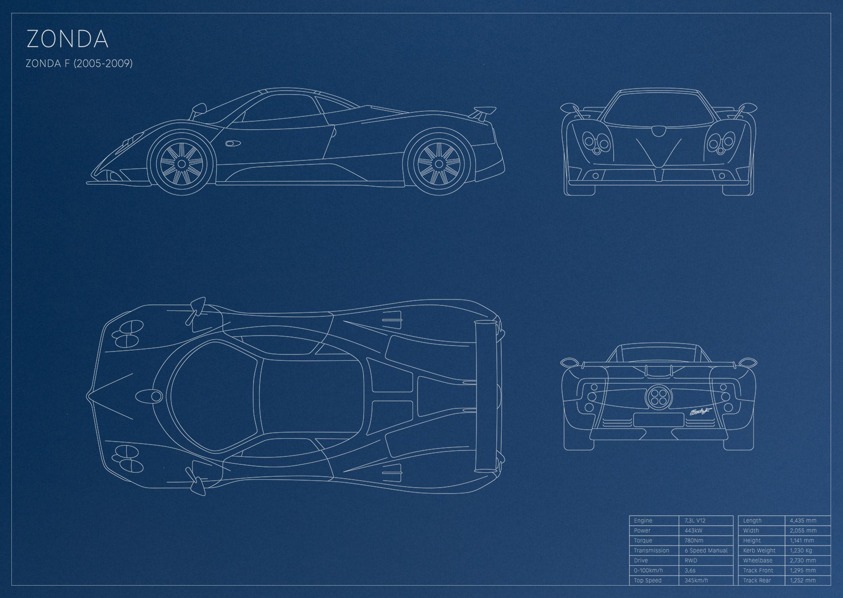 Pagani Zonda F (2005 - 2009)