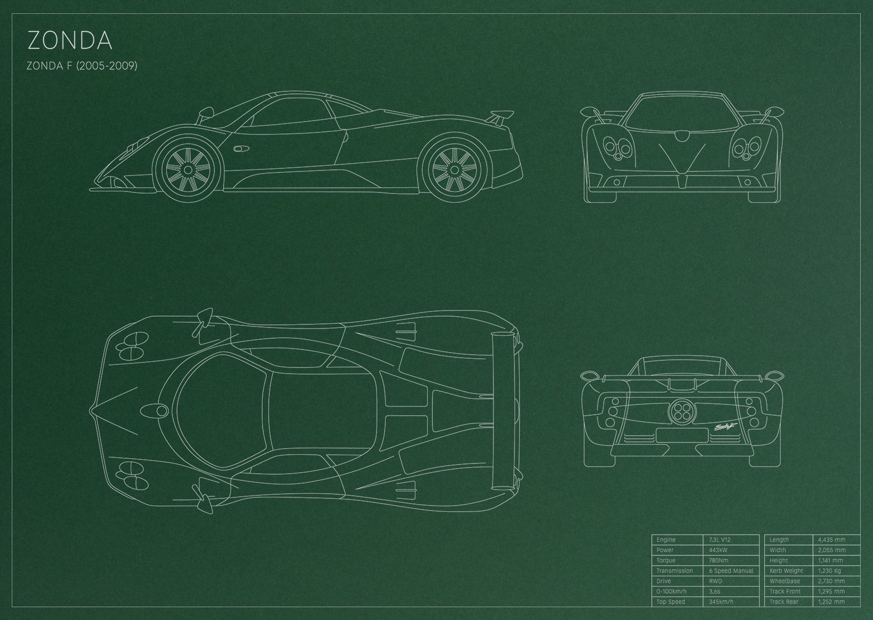 Pagani Zonda F (2005 - 2009)