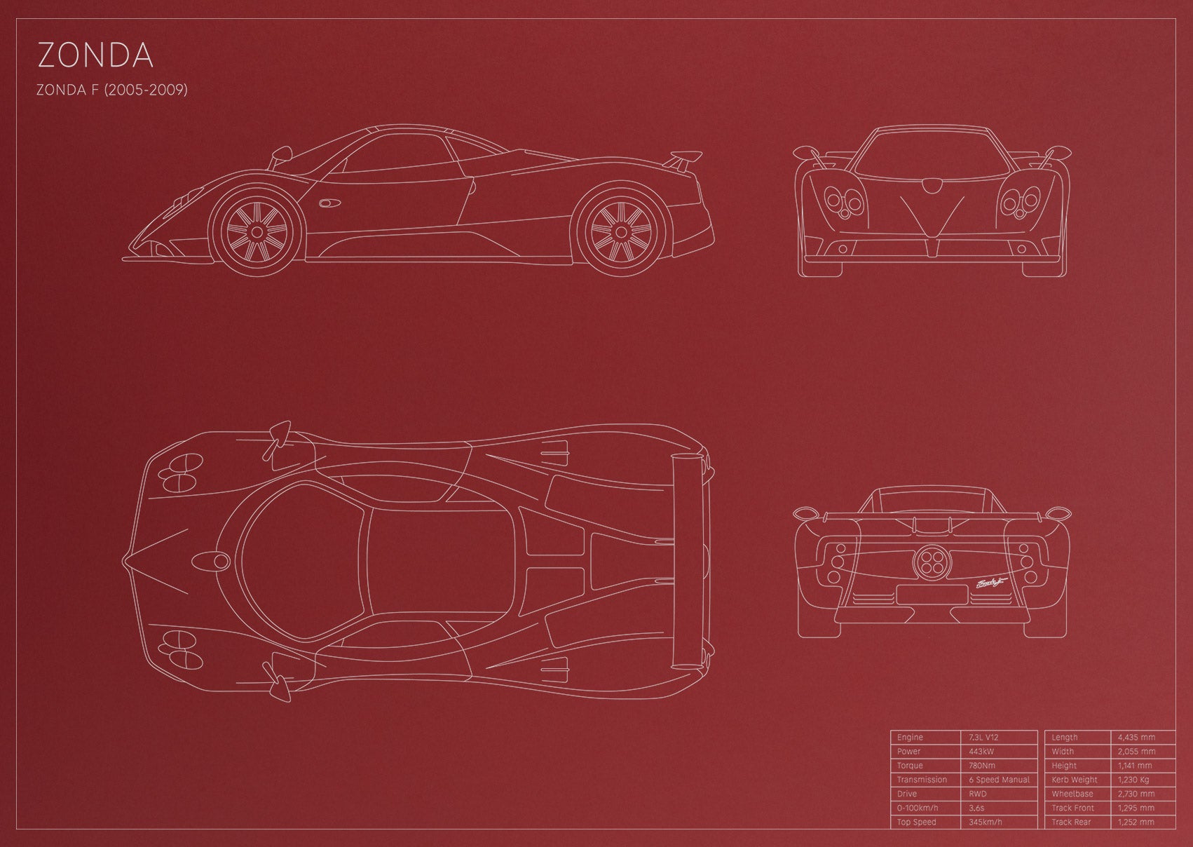 Pagani Zonda F (2005 - 2009)